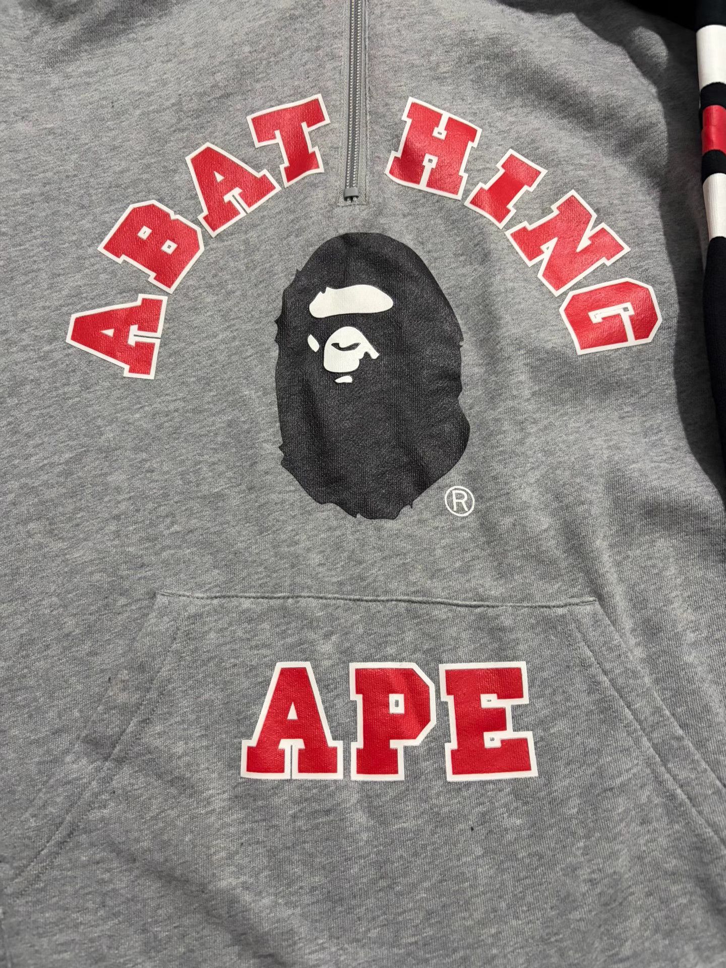 Bape Bape Gray Ape Head Zip-Up Hoodie Size US XS / EU 42 / 0 - 2 Thumbnail