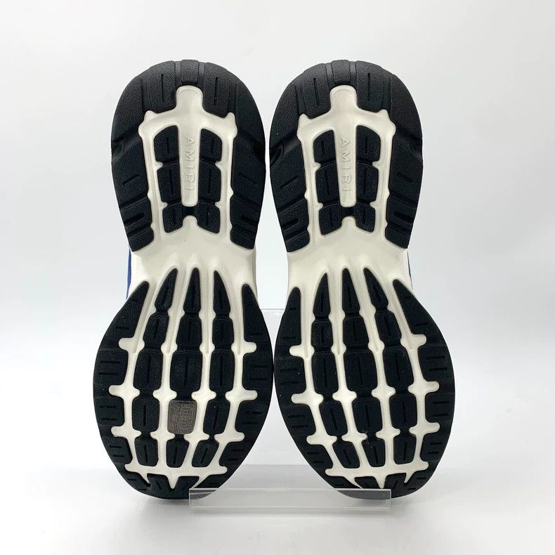 Amiri Amiri Color-blocked round toe lacing thick-soled sneakers Size US 12 / EU 45 - 5 Thumbnail