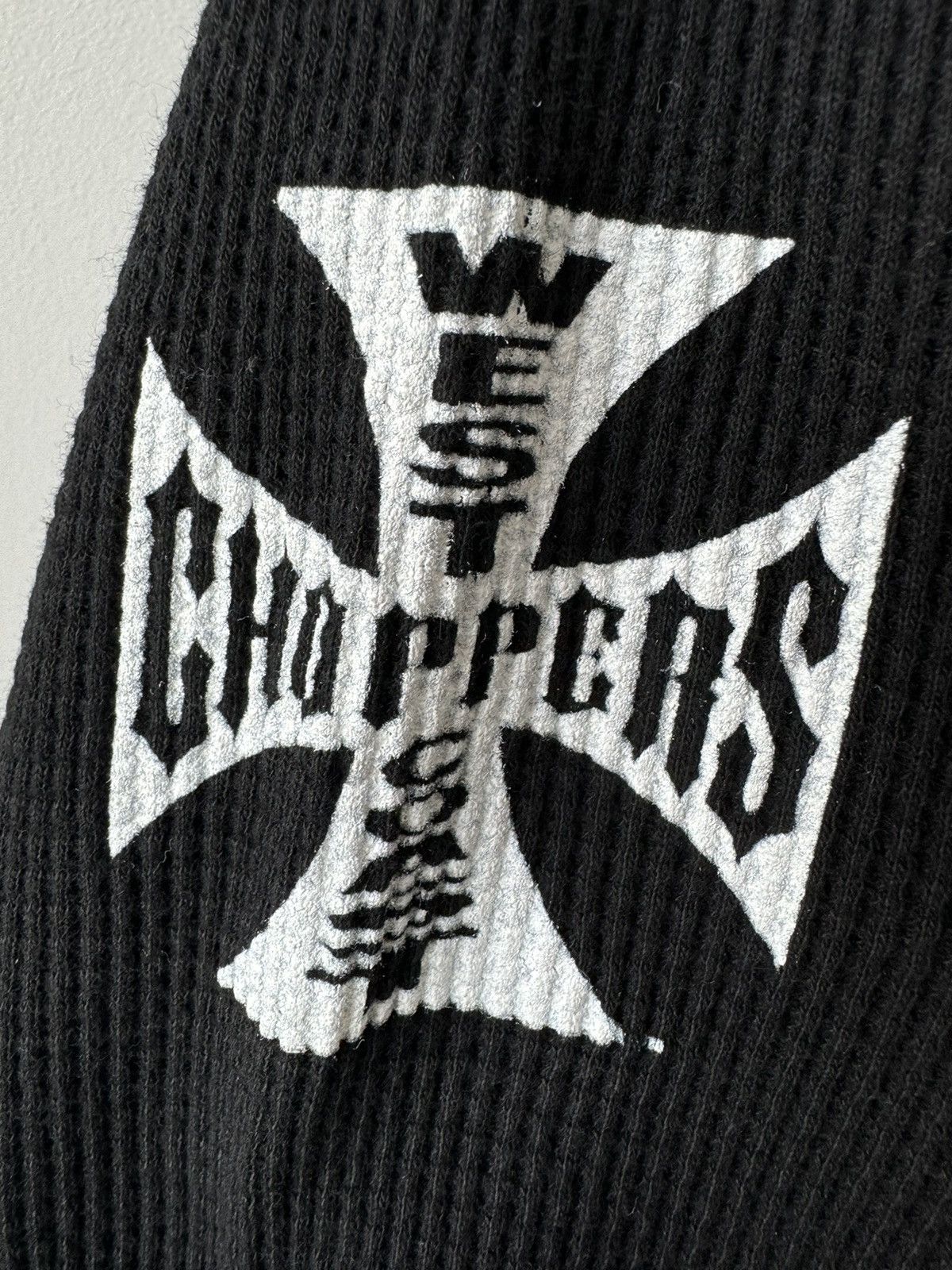 Vintage VINTAGE 90s WEST COAST CHOPPERS THERMAL OVERSIZED FADED RARE Size US XL / EU 56 / 4 - 4 Thumbnail