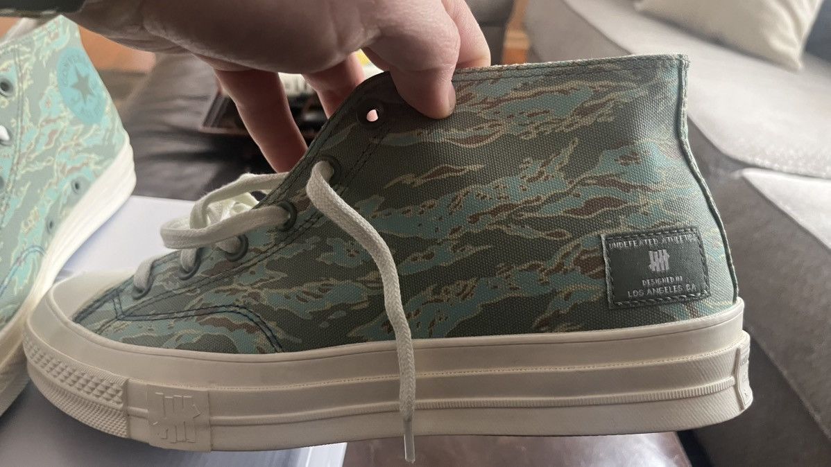Converse × Undefeated Converse x Undefeated mid-top in Tiger Camo Size US 11 / EU 44 - 8 Thumbnail