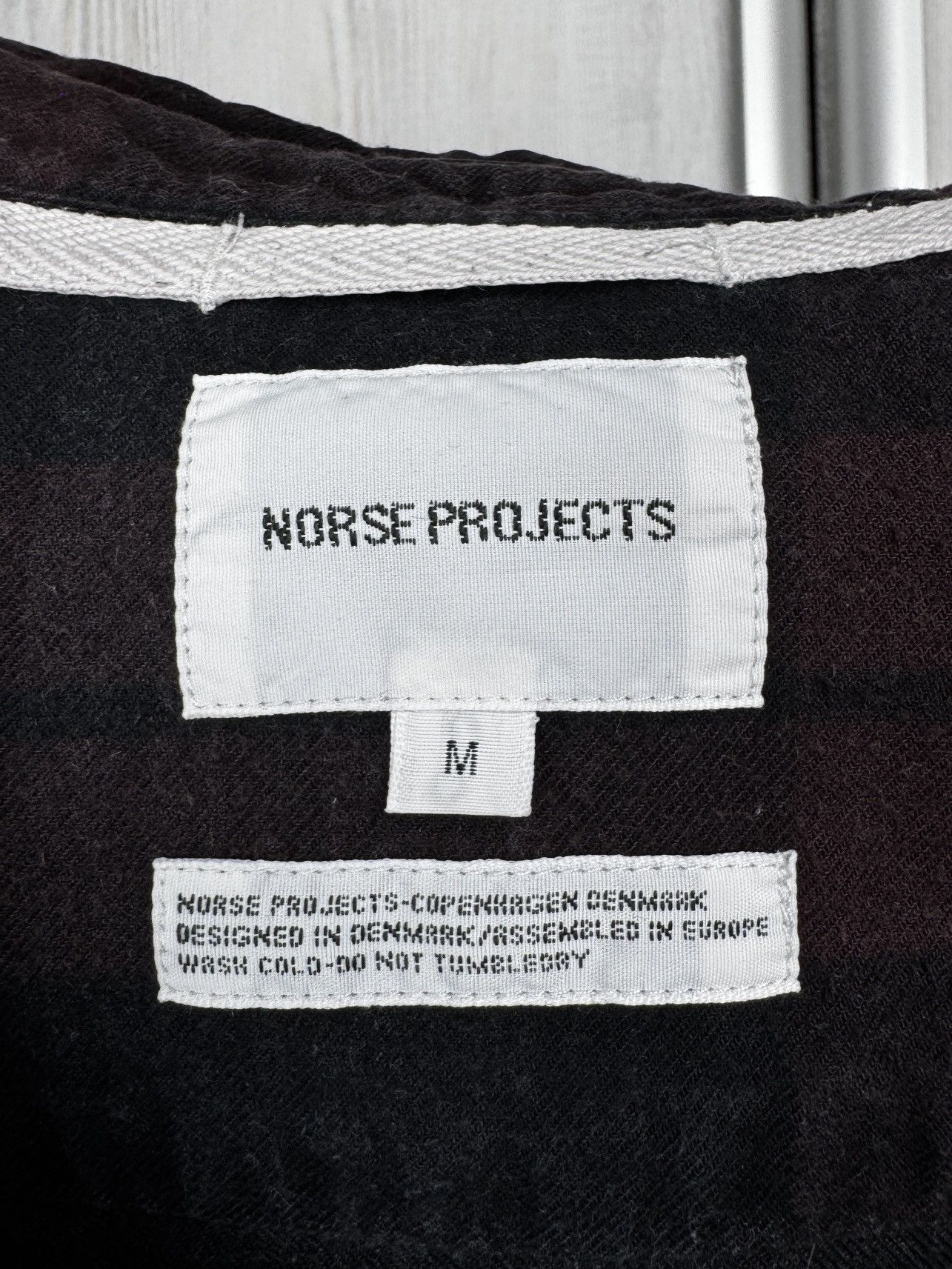 Norse Projects Norse Projects Anton Flannel check long sleeve shirt Size US M / EU 48-50 / 2 - 9 Thumbnail