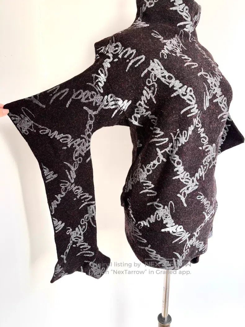 Vivienne Westwood Vivienne Westwood Pointed Asymmetric Sleeve Witch Letter P Size L / US 10 / IT 46 - 3 Thumbnail