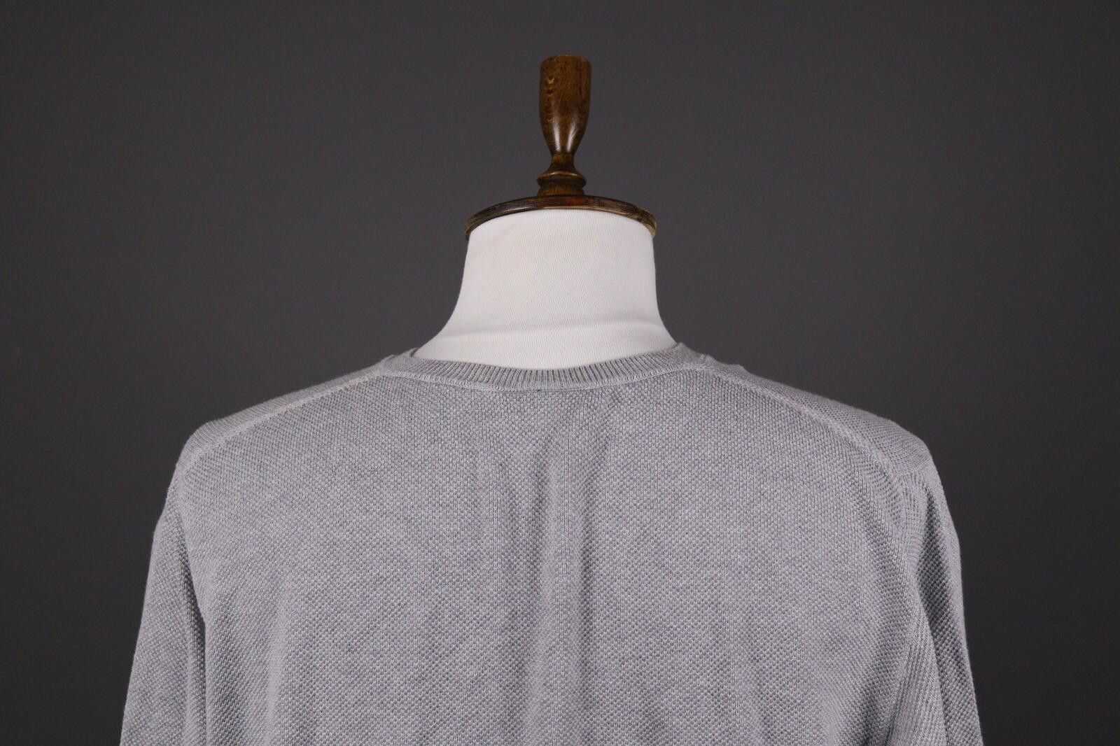 Lacoste Lacoste Gray Cotton Knit Sweater Size FR 7 / US 2XL Size US XXL / EU 58 / 5 - 8 Thumbnail