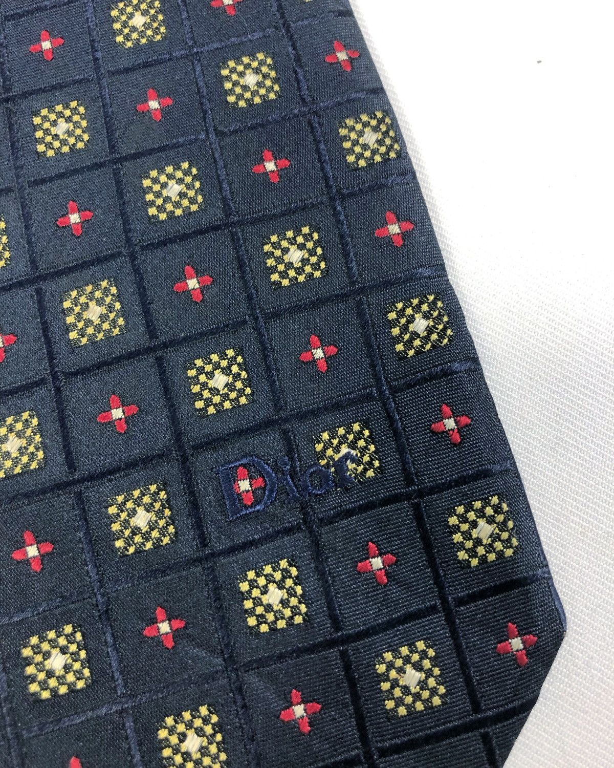 Christian Dior Monsieur Rare Vintage Christian Dior Monsieur Silk Tie Size ONE SIZE - 5 Thumbnail