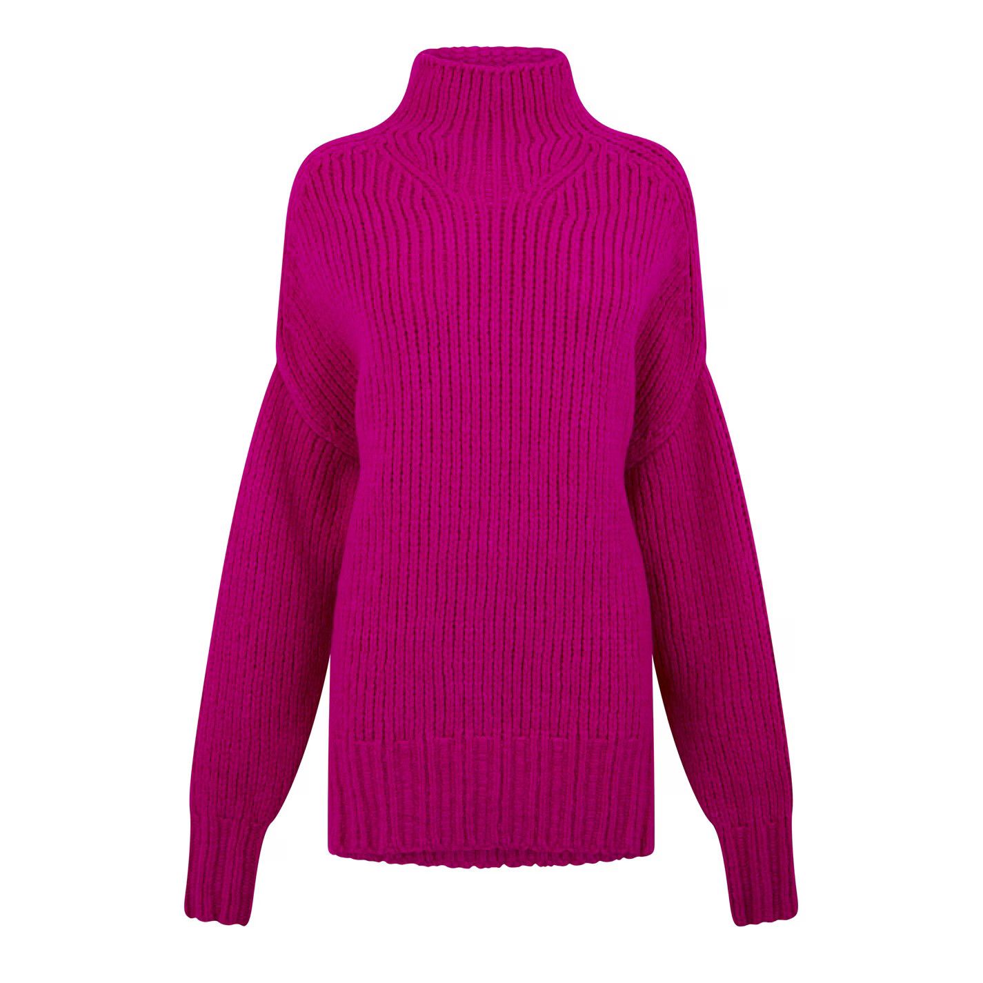 Lanvin o1g2r1mq1024 Sweaters in Fushia Size M / US 6-8 / IT 42-44 - 1 Thumbnail
