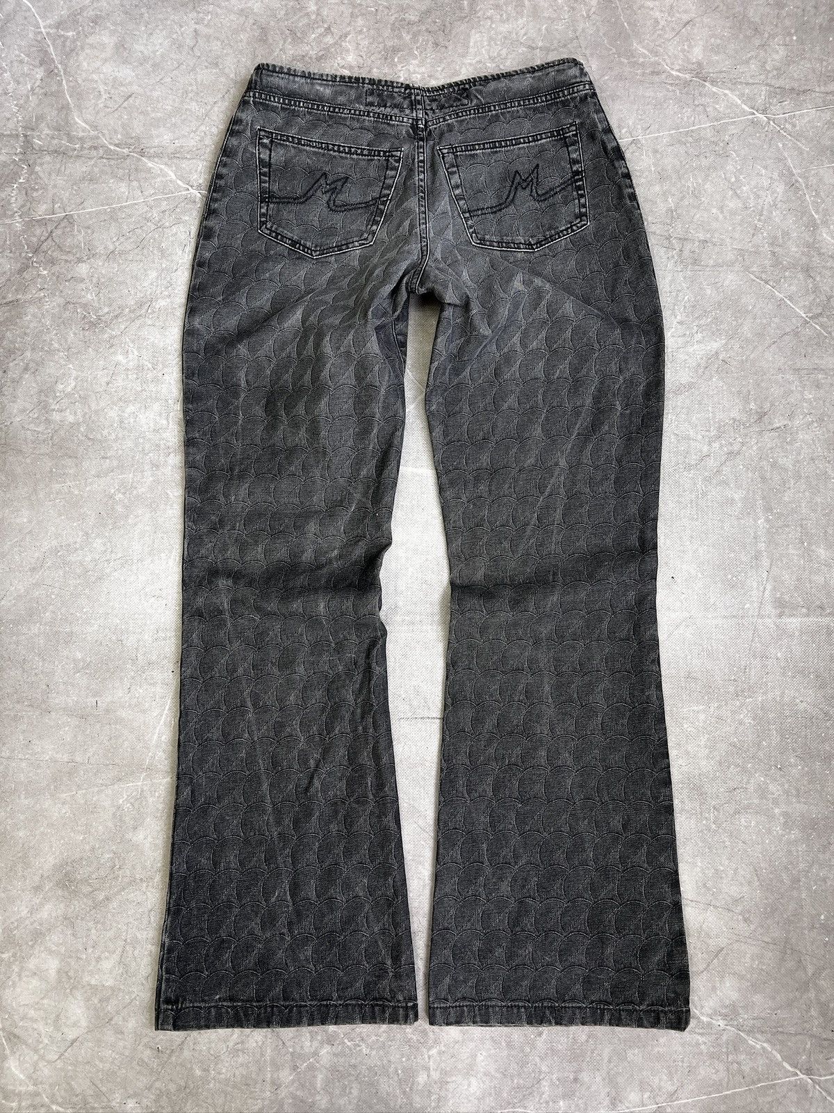 Other Rare flared distressed pattern Junya Watanabe style pants Size US 32 / EU 48 - 8 Thumbnail