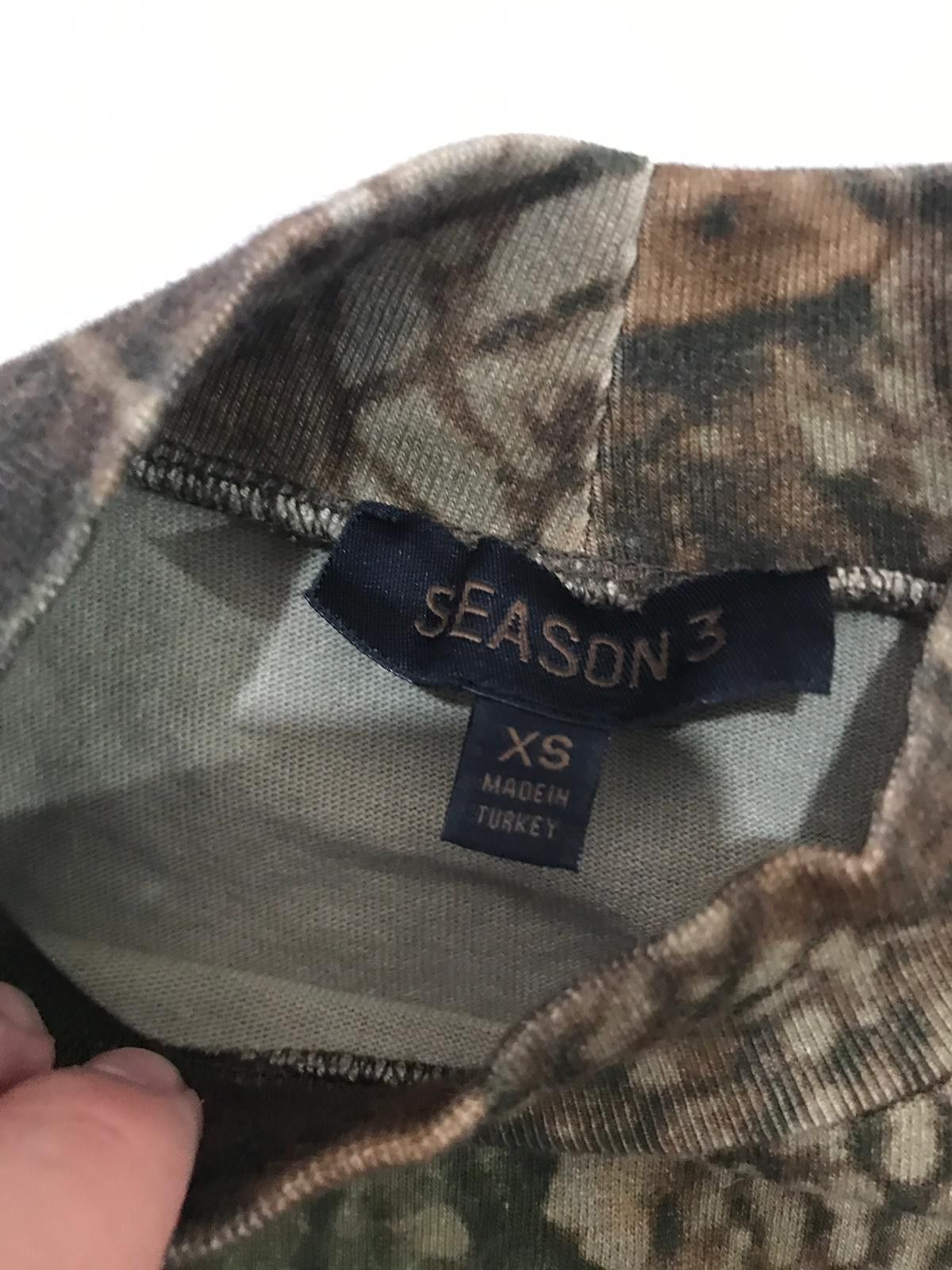 Yeezy Yeezy Season 3 Moto Long Sleeve T-Shirt Size US XS / EU 42 / 0 - 4 Thumbnail