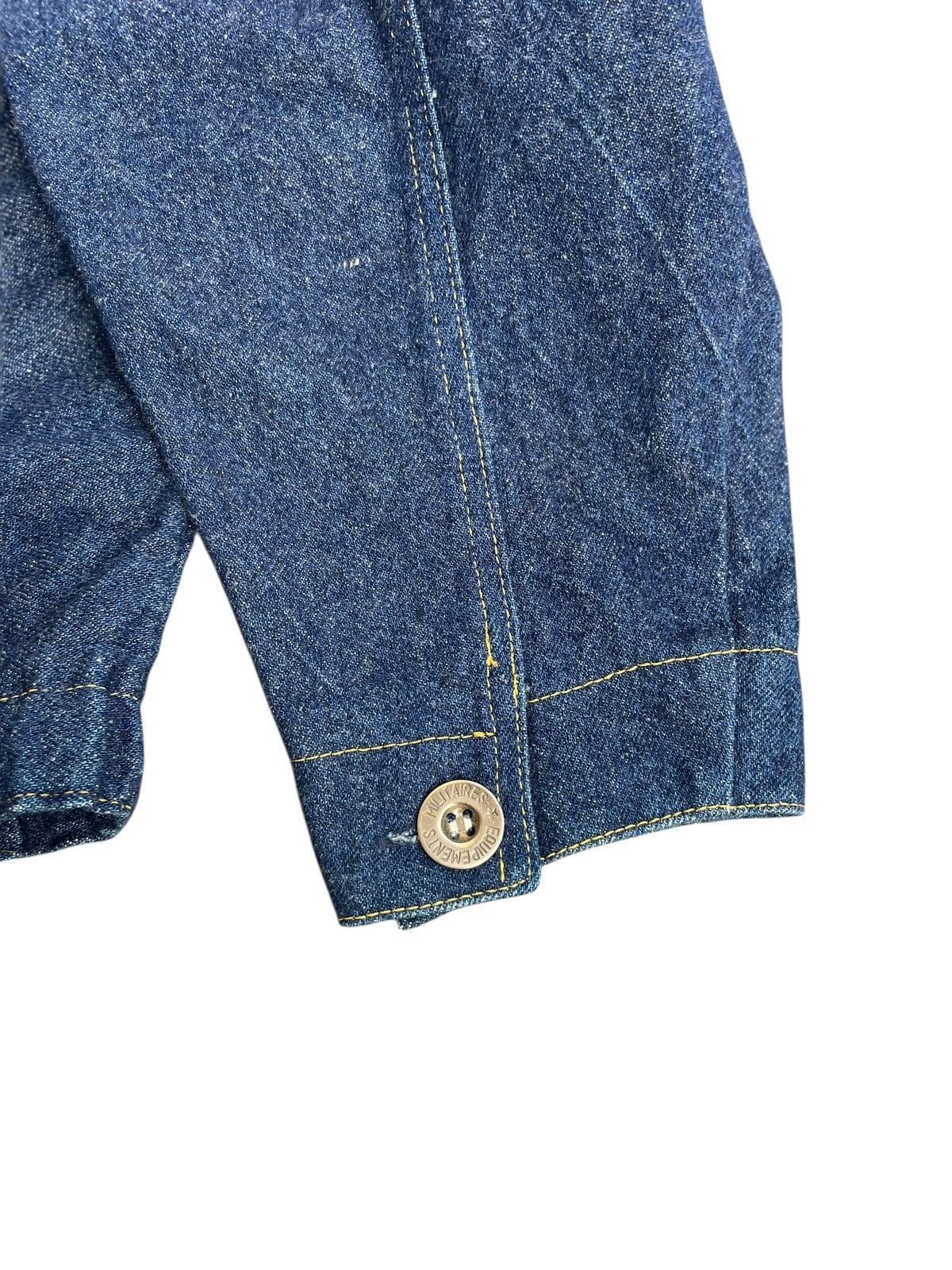 Japanese Brand Pink Coconut Crop Top Denim Jacket Size L / US 10 / IT 46 - 4 Thumbnail
