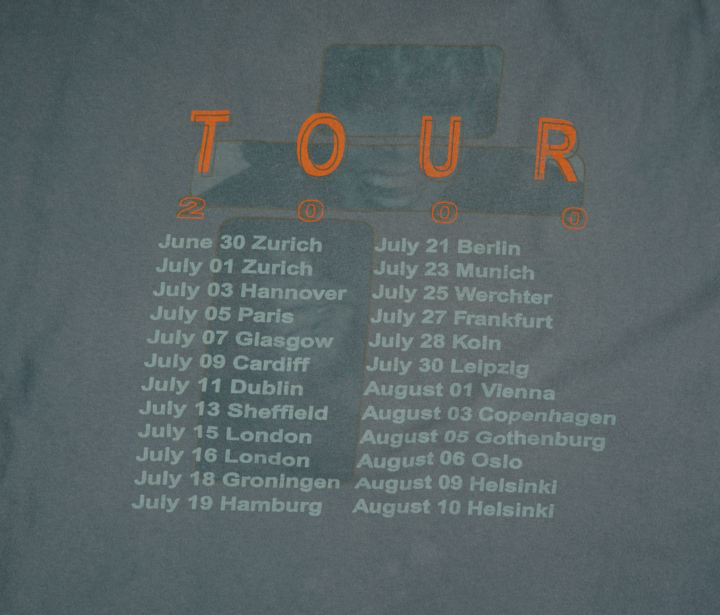 Band Tees × Vintage Vintage 2000 Tina Turner Tour T-Shirt Size US XL / EU 56 / 4 - 8 Thumbnail