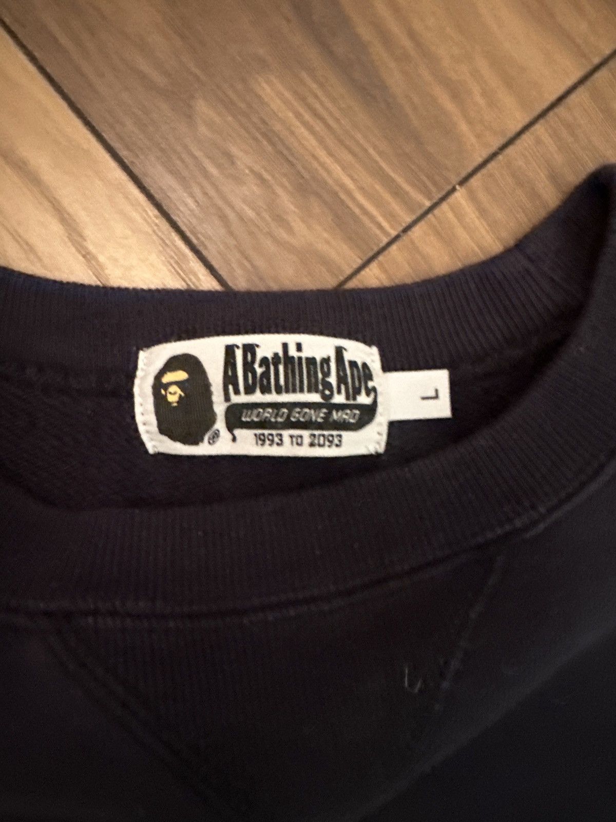 Bape College Crewneck Size US L / EU 52-54 / 3 - 3 Thumbnail