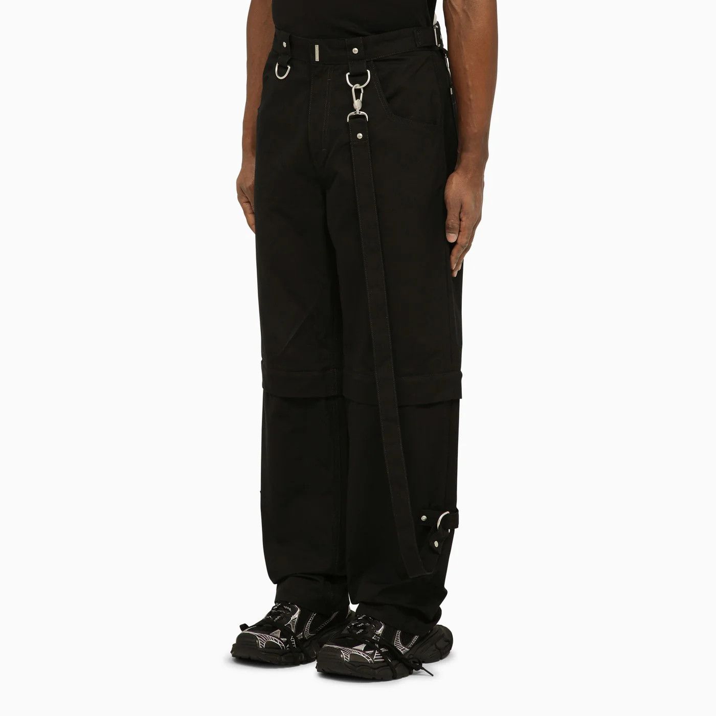 Givenchy o1d2blof0426 Trousers in Black Size US 34 / EU 50 - 3 Thumbnail