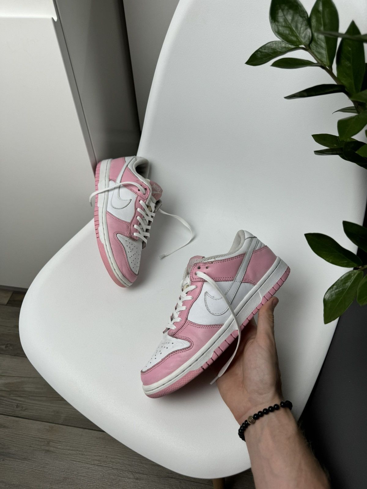 Nike × Vintage Nike Dunk Vintage Pink Love 2005 Rare Size US 7.5 / IT 37.5 - 2 Thumbnail