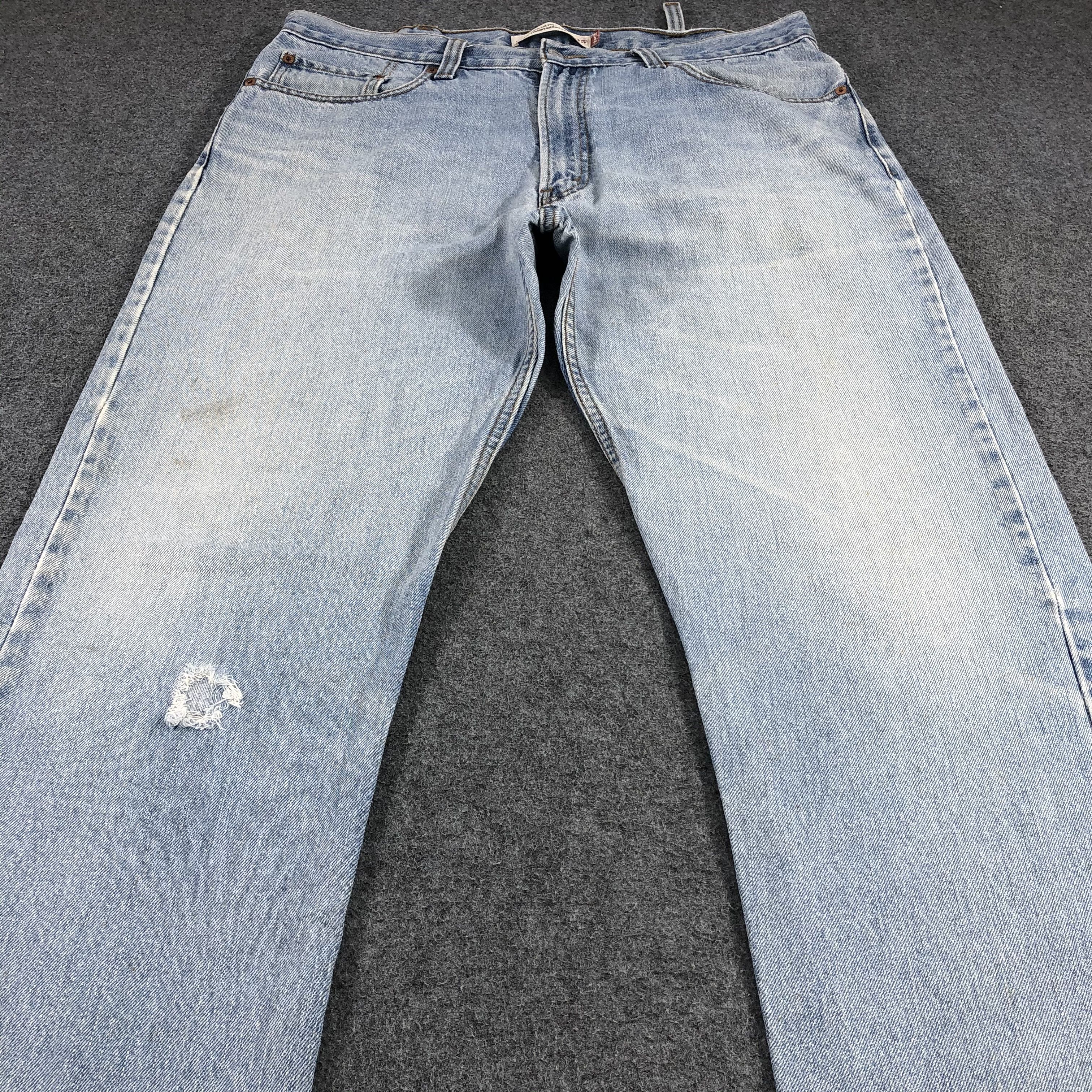 Levi's Vintage Light Wash Levis 505 Jeans-JM1202 Size US 38 / EU 54 - 3 Thumbnail