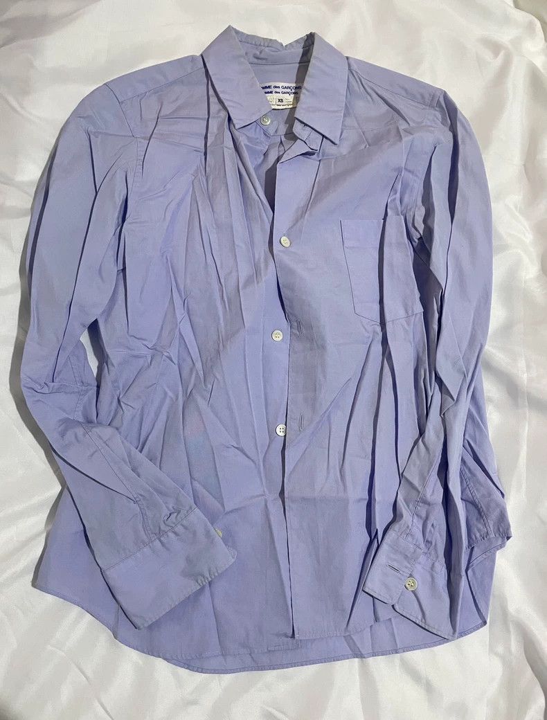 Comme des Garcons Comme Des Garcons Cotton Blue Shirt Size XS / US 0-2 / IT 36-38 - 1 Thumbnail