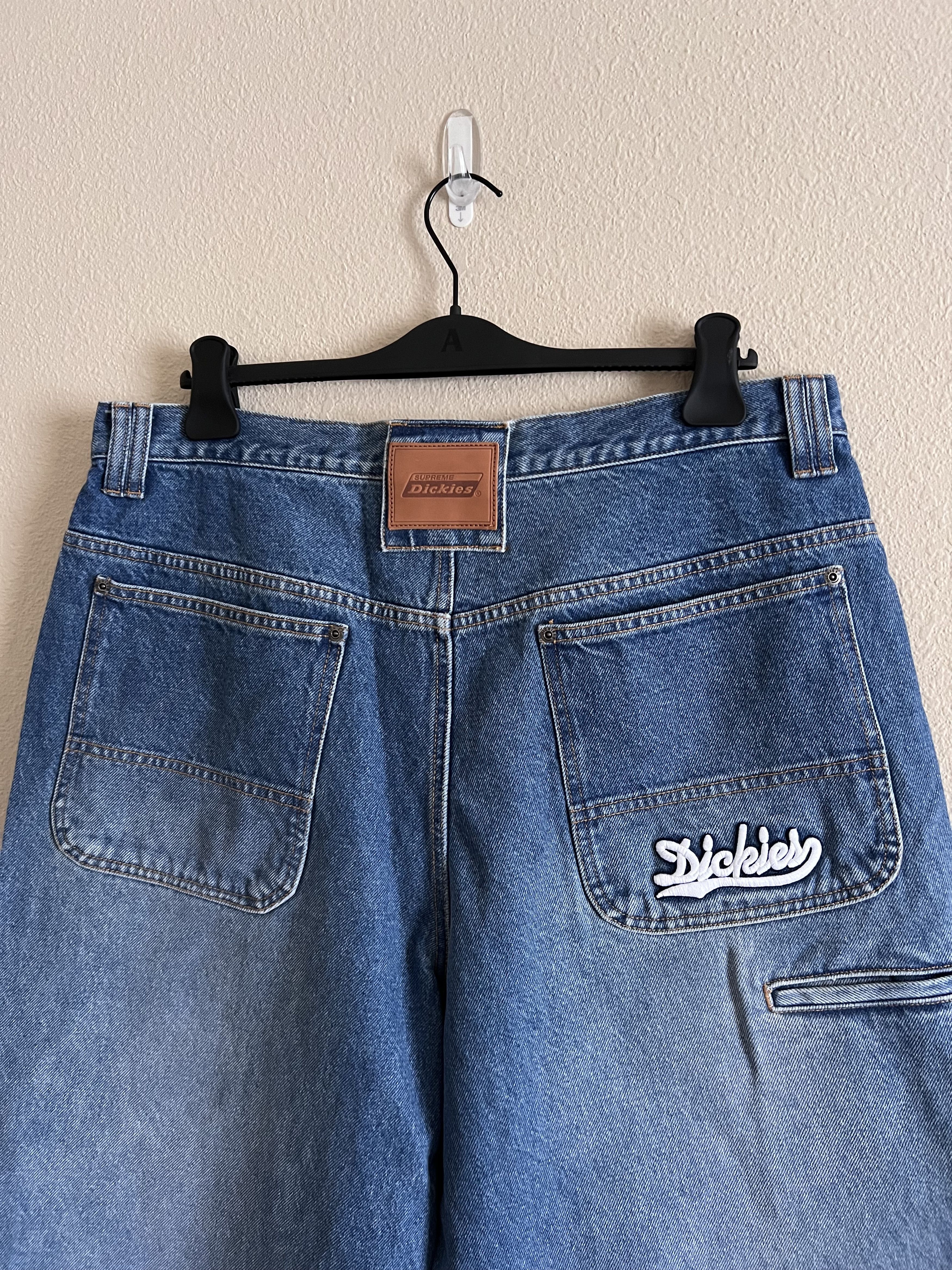 Dickies × Supreme Supreme Dickies Double Knee Baggy Jeans in Washed Indigo Size US 36 / EU 52 - 5 Thumbnail