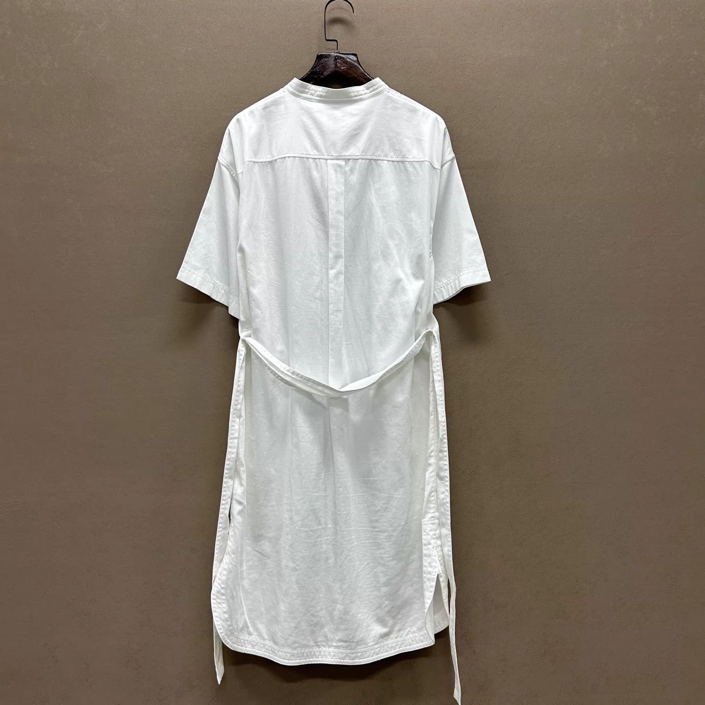 Burberry Burberry White Printed Logo Dress 99 New UK6 Size XS / US 0-2 / IT 36-38 - 2 Thumbnail