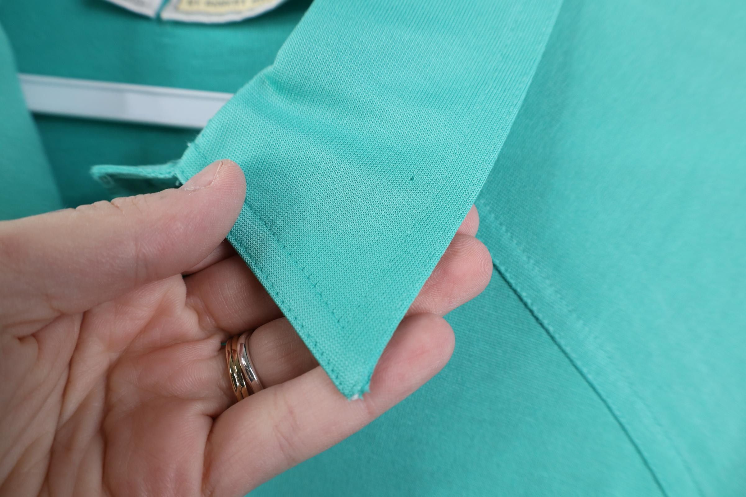 Vintage Vintage 70s Streetwear Short Sleeve Golf Polo Shirt Teal Size US XL / EU 56 / 4 - 5 Thumbnail