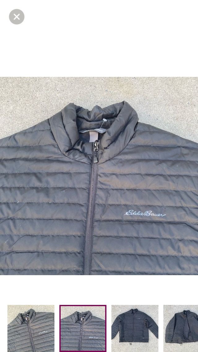 Eddie Bauer Eddie Bauer EB650 Black Puffer Down Jacket XXL Size US XXL / EU 58 / 5 - 2 Thumbnail