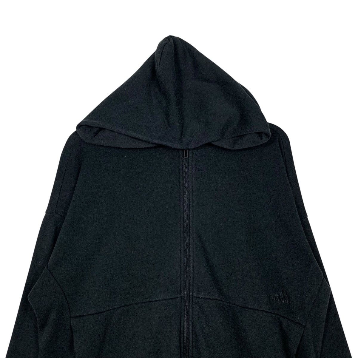 Adidas ADIDAS Big Logo Zipper Hoodies Sweatshirt #1787-C79 Size US L / EU 52-54 / 3 - 5 Thumbnail