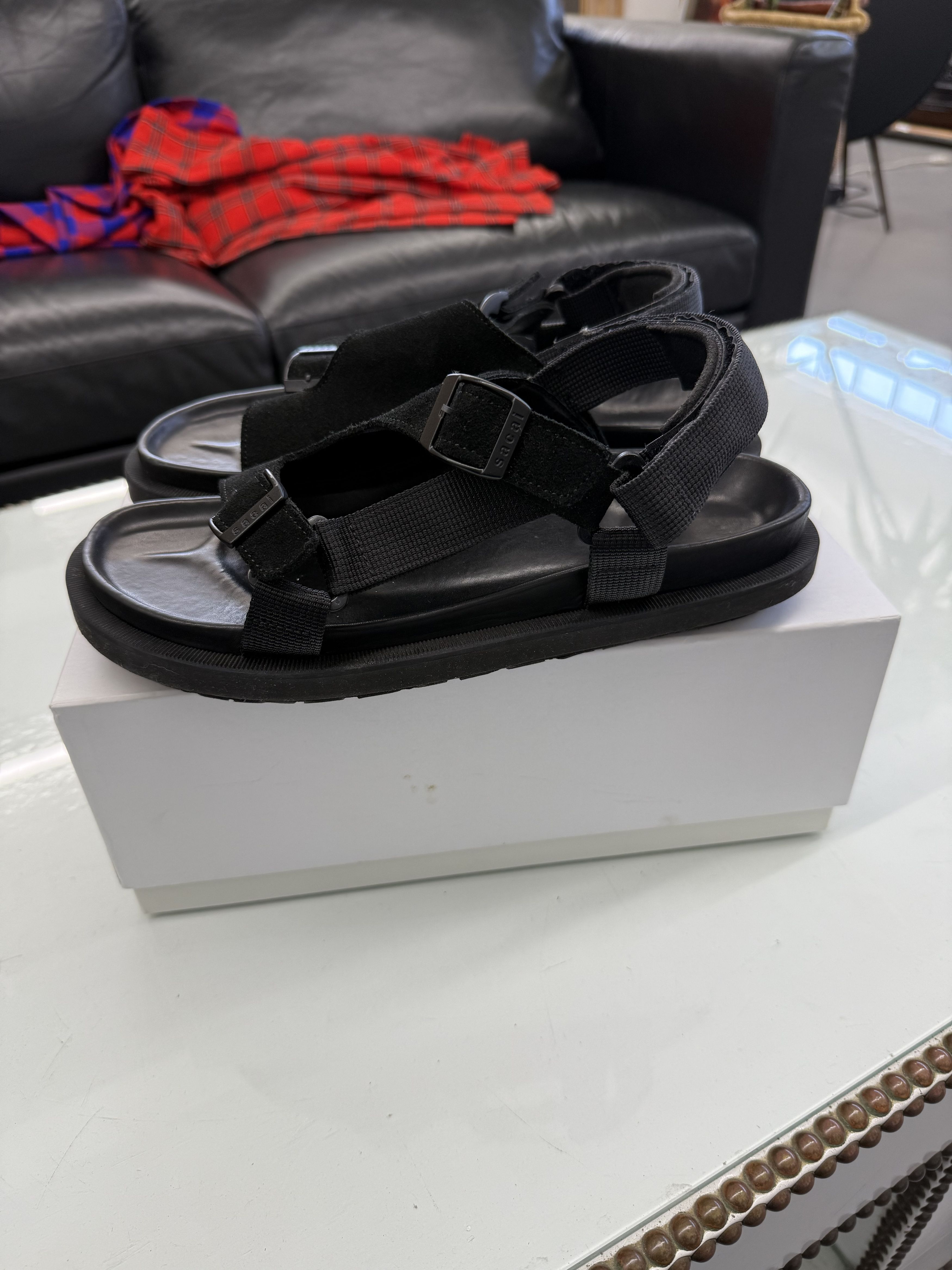 Sacai SACAI Suede Strap Sandals Size US 9 / EU 42 - 3 Thumbnail