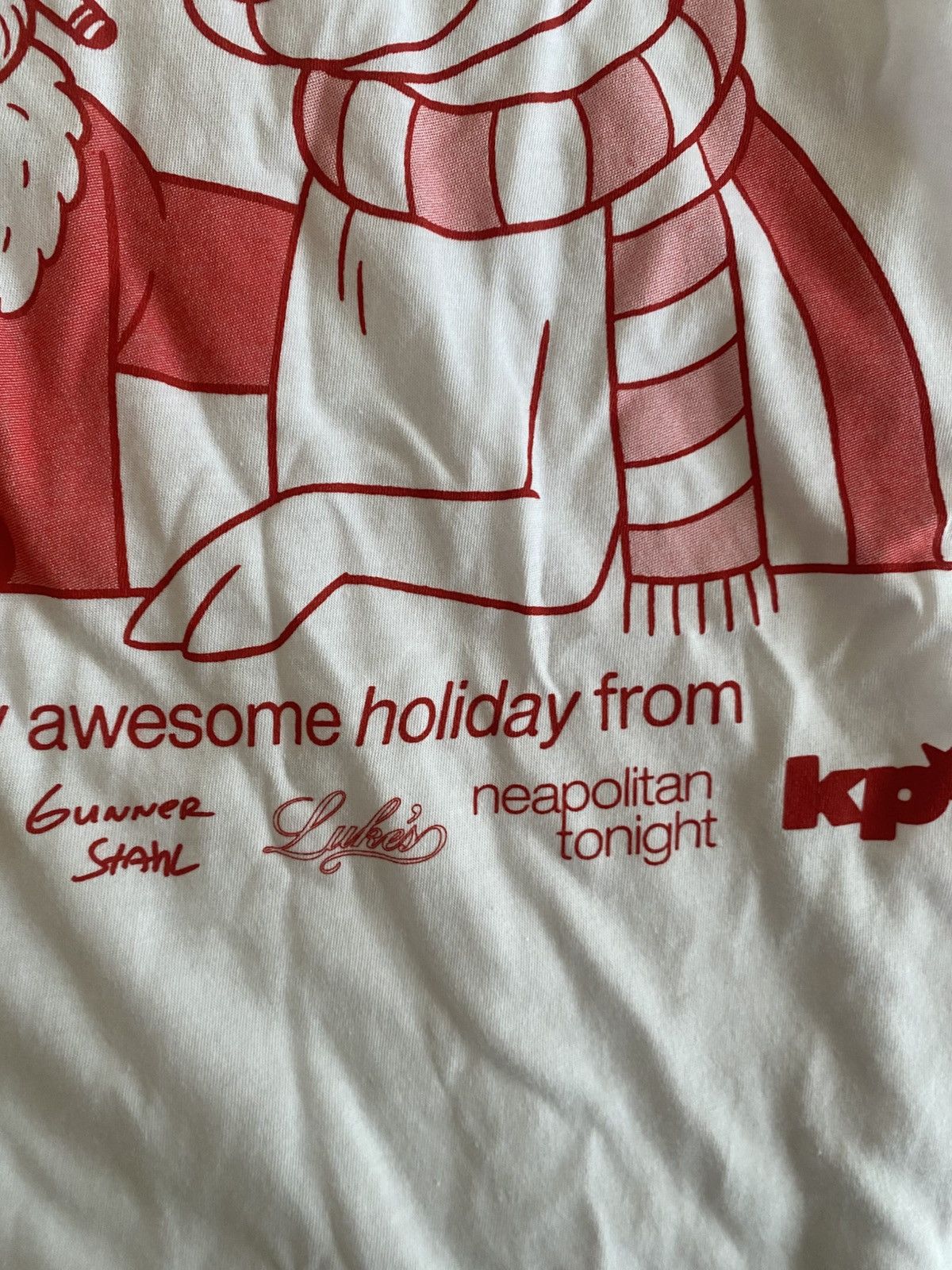 Holiday Brand Holiday Luke’s Community Goods Gunner Stahl Christmas Tee Size US L / EU 52-54 / 3 - 4 Thumbnail