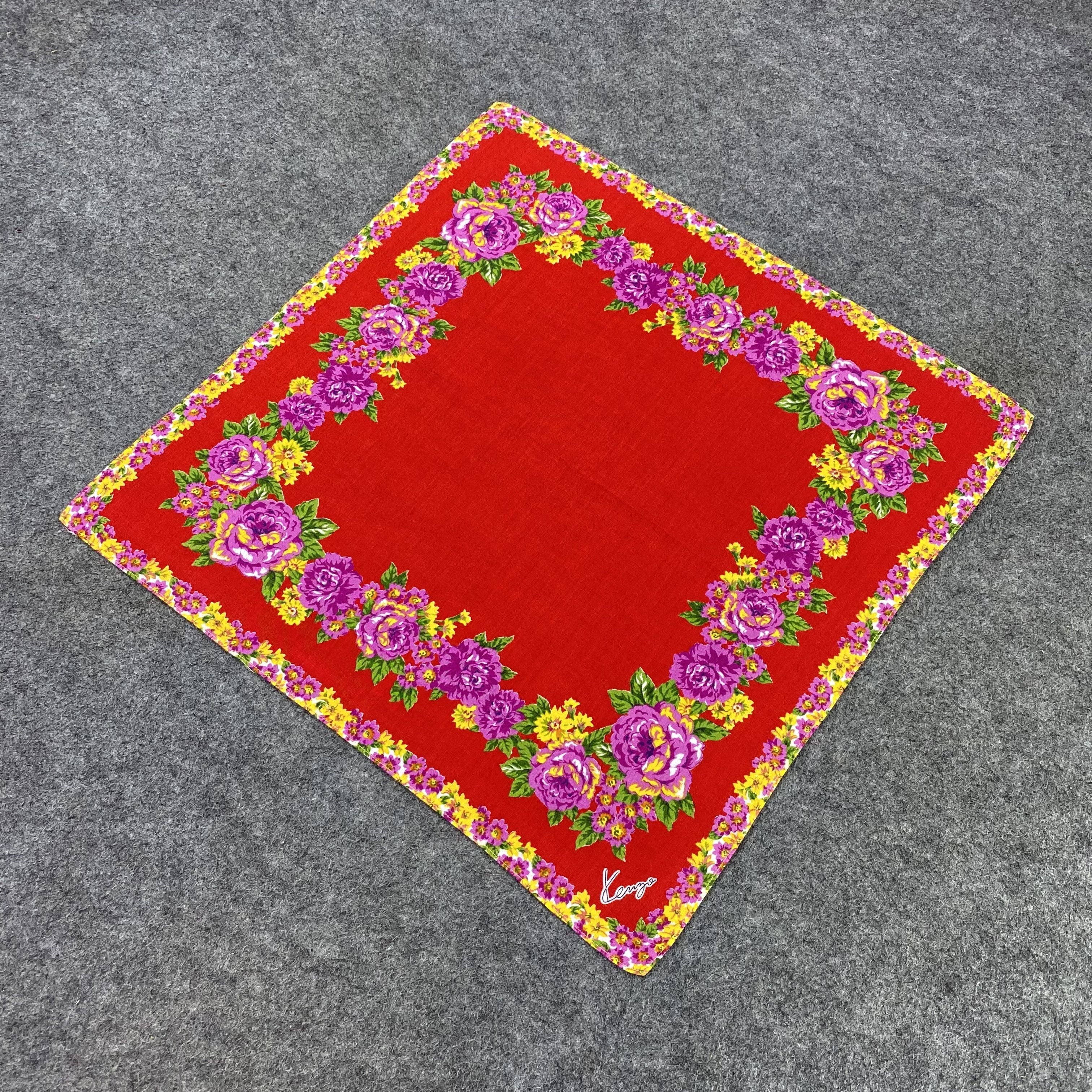 Kenzo Kenzo Handkerchief Neckerchief Bandana-B1932 Size ONE SIZE - 4 Thumbnail