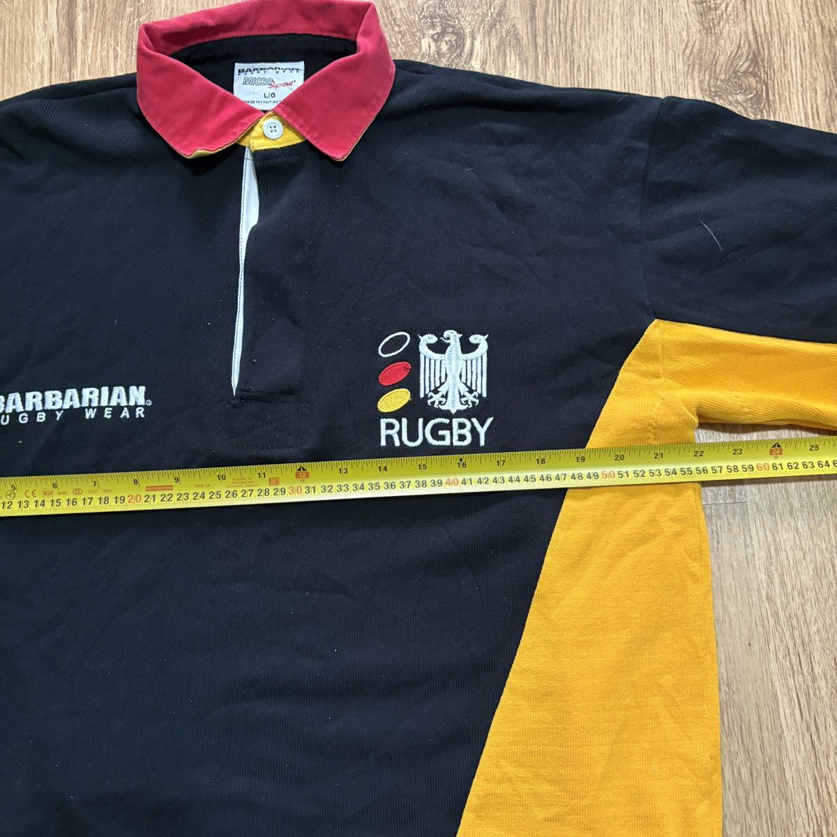 Barbarian Vintage barbarian polo Germany shirt Size US L / EU 52-54 / 3 - 5 Thumbnail