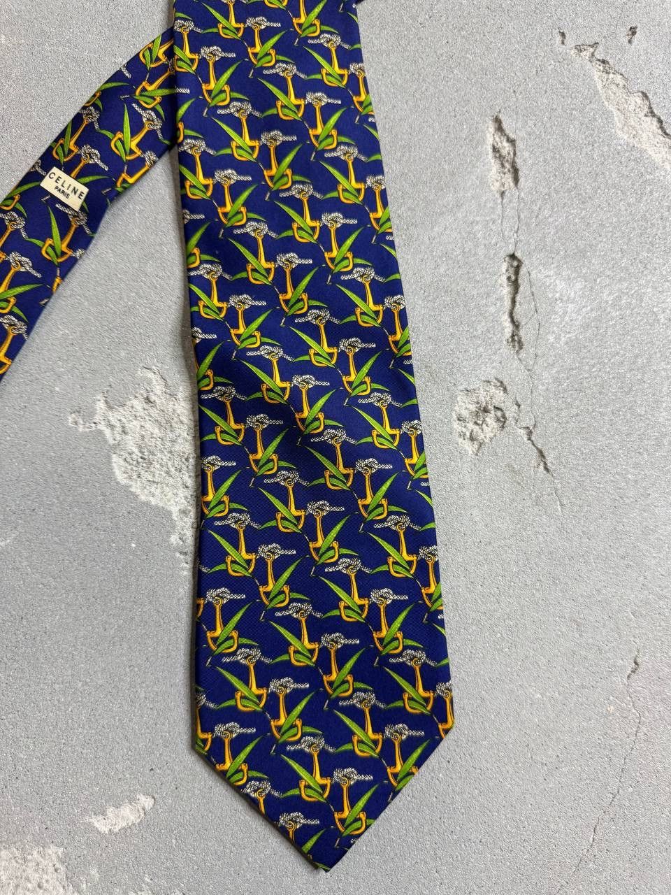 Celine Celine Vintage Luxury Tie Size ONE SIZE - 2 Thumbnail