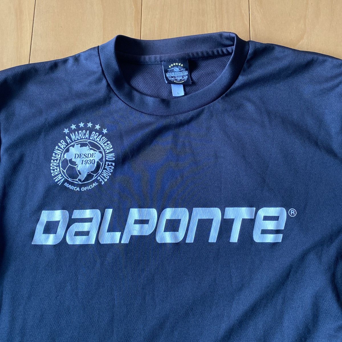 Other DalPonte Japan Soccer Practice Jersey - Black/White Size US L / EU 52-54 / 3 - 2 Thumbnail