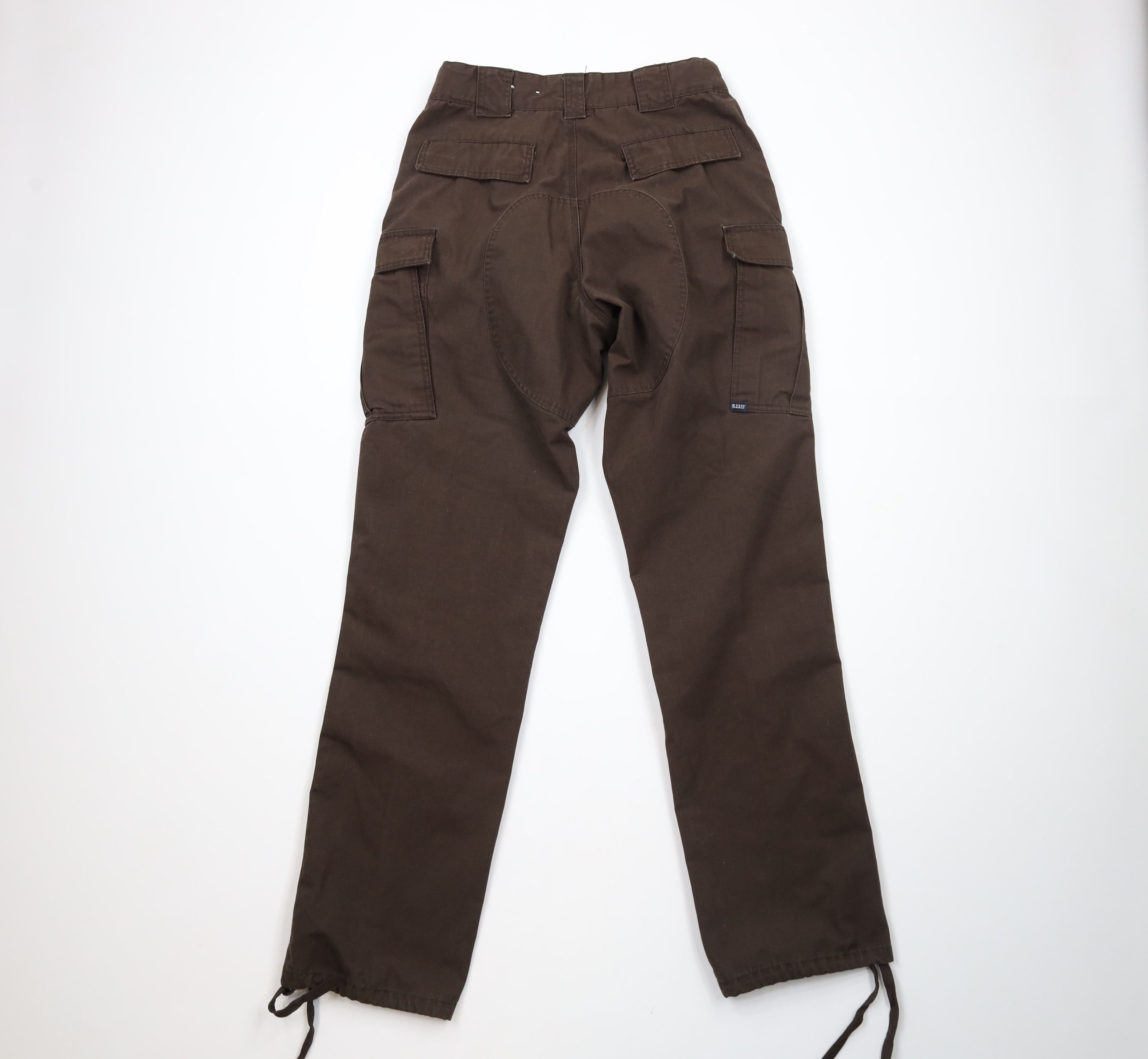 Vintage 5.11 Tactical Series Ripstop Double Knee Cargo Pants Brown Size US 34 / EU 50 - 8 Thumbnail