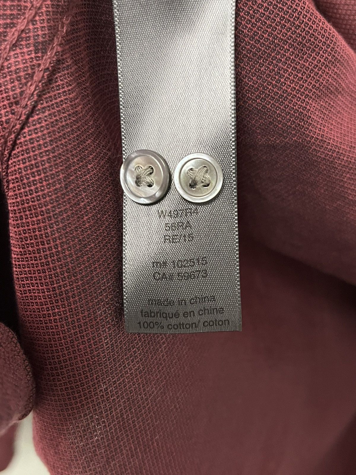 John Varvatos Wing collar wire neck shirt. Small Size US S / EU 44-46 / 1 - 3 Thumbnail