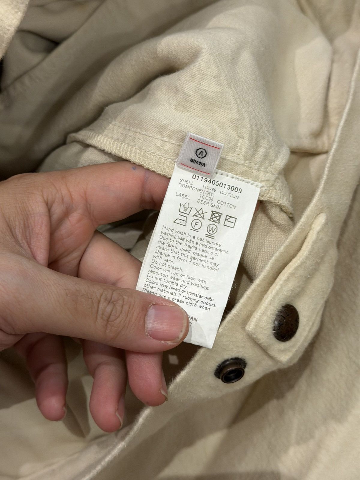 Visvim 101 jumbo jacket cotton suede Size US XL / EU 56 / 4 - 4 Thumbnail