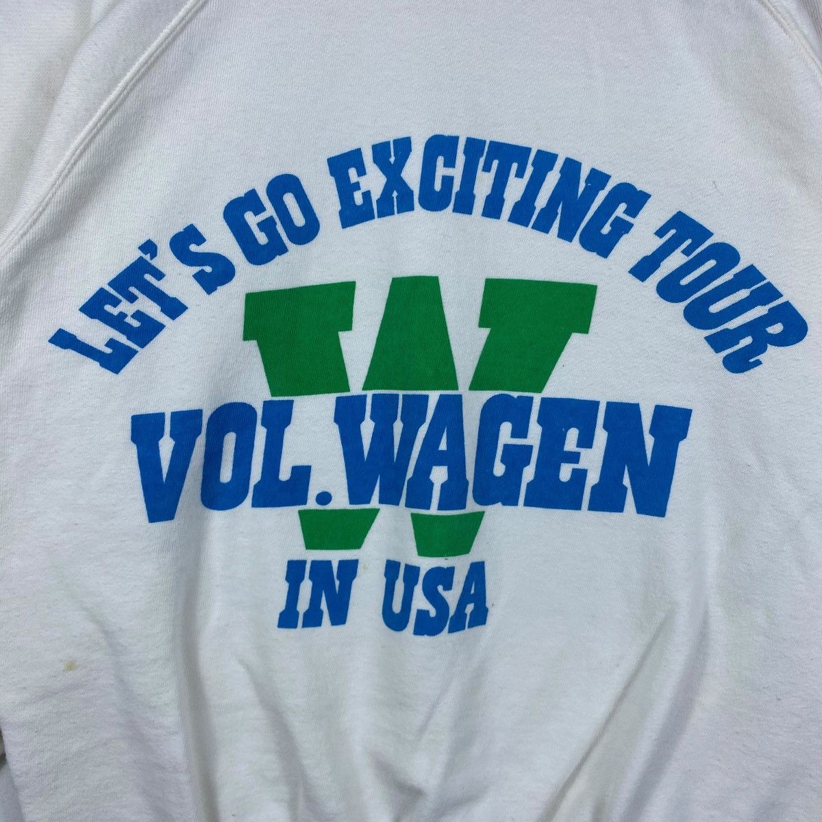 Vintage Vintage 80's Let's Go Exciting Tour VOL. WAGEN In Usa Size US M / EU 48-50 / 2 - 2 Thumbnail