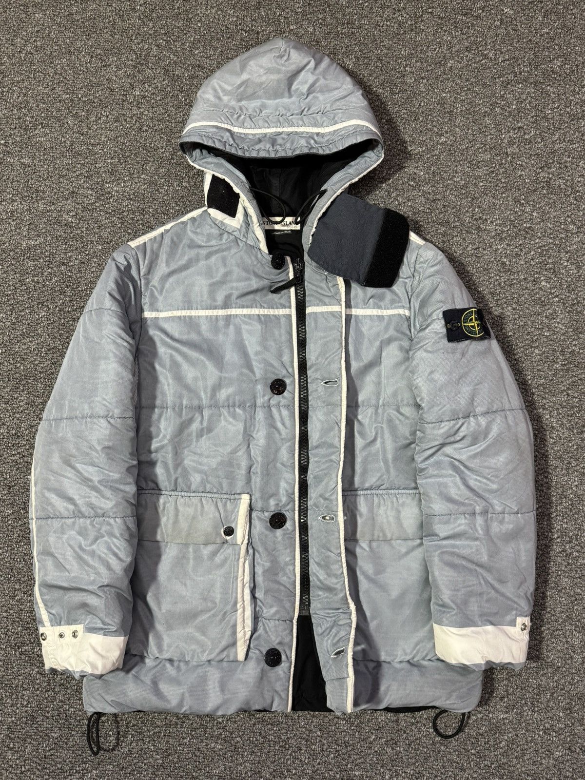 Stone Island stone island down padded jacket ss'02 Size US M / EU 48-50 / 2 - 2 Thumbnail
