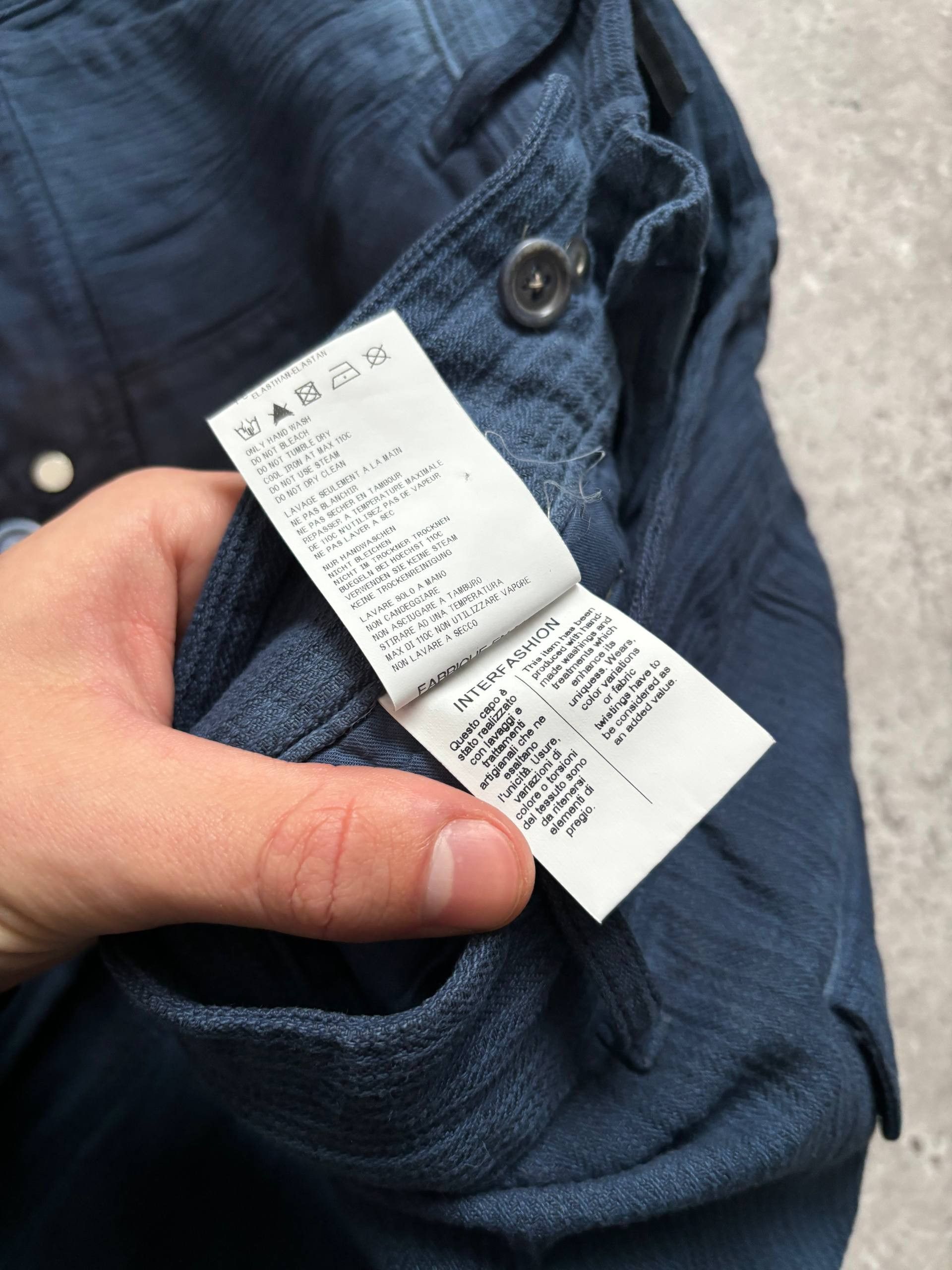 Japanese Brand Avant Garde Designer High Use Washed Cargo Pants Size US 32 / EU 48 - 16 Thumbnail