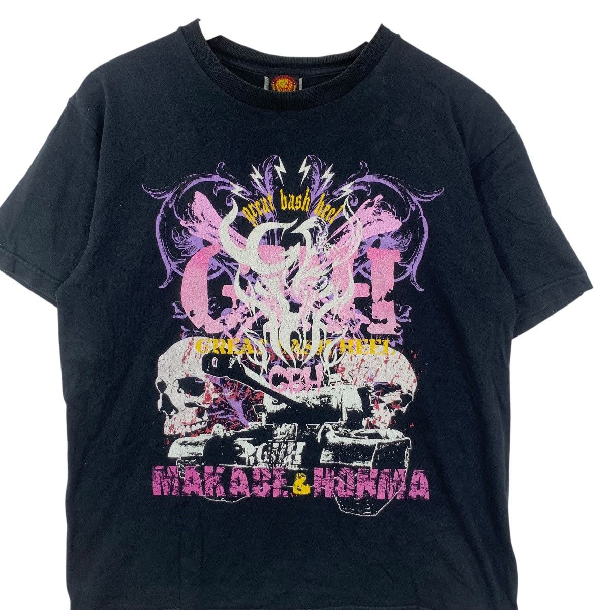 Other NJPW JAPAN WRESTLING Togi Makabe Tomoaki Honma Tee Shirt Top Size US L / EU 52-54 / 3 - 5 Thumbnail