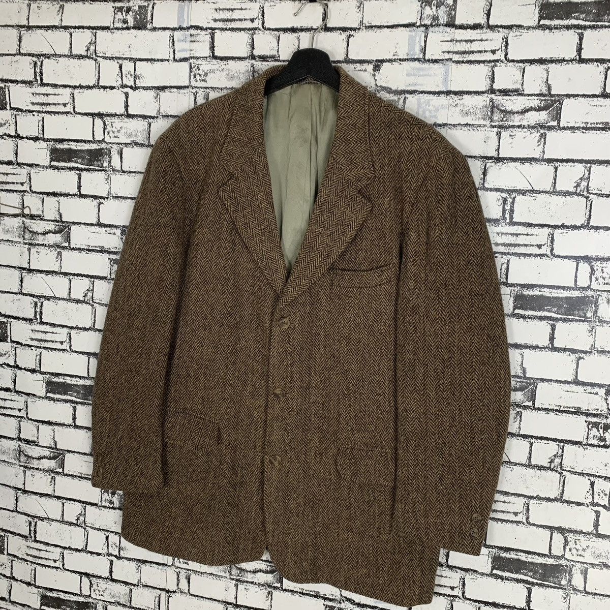 Harris Tweed Vintage Kingswood Harris Tweed Jacket Size US L / EU 52-54 / 3 - 2 Thumbnail