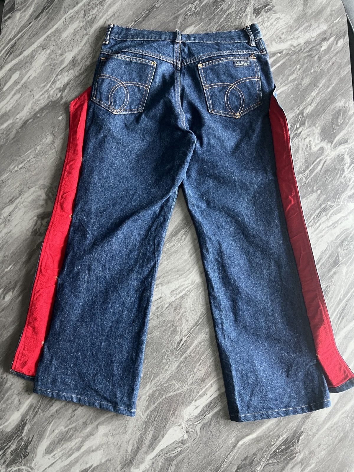 Larry Mahan LARRY MAHAN : Chaps Denim Jeans Western Cowboy Size US 30 / EU 46 - 6 Thumbnail