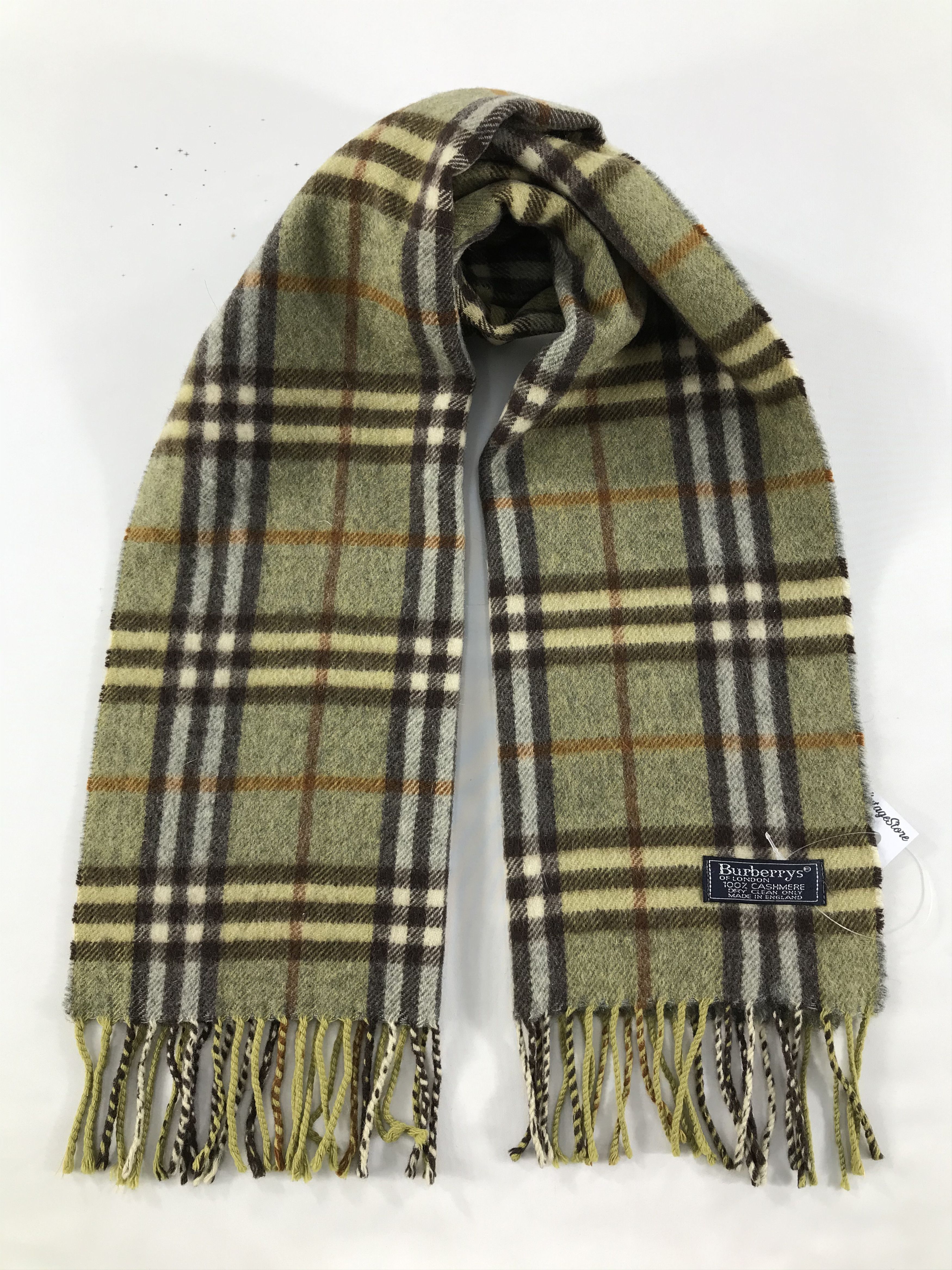 Burberry Vintage Burberry Scarf/Muffler/Neckwear MF1154 Size ONE SIZE - 1 Thumbnail