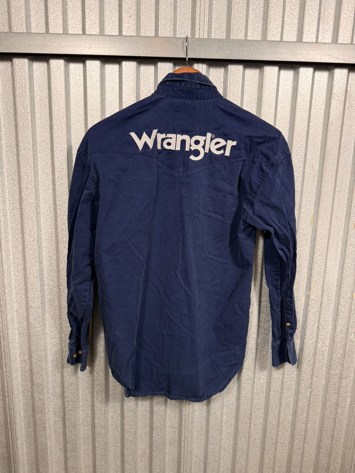 Wrangler Wrangler Sewn In Western Cowboy Button Up Shirt Size US S / EU 44-46 / 1 - 9 Thumbnail