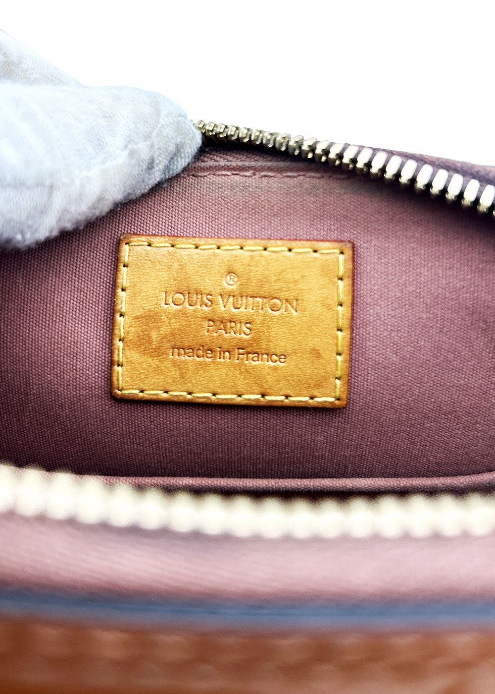 Louis Vuitton Louis Vuitton Monogram Vernis Alma BB Brown Size ONE SIZE - 11 Thumbnail