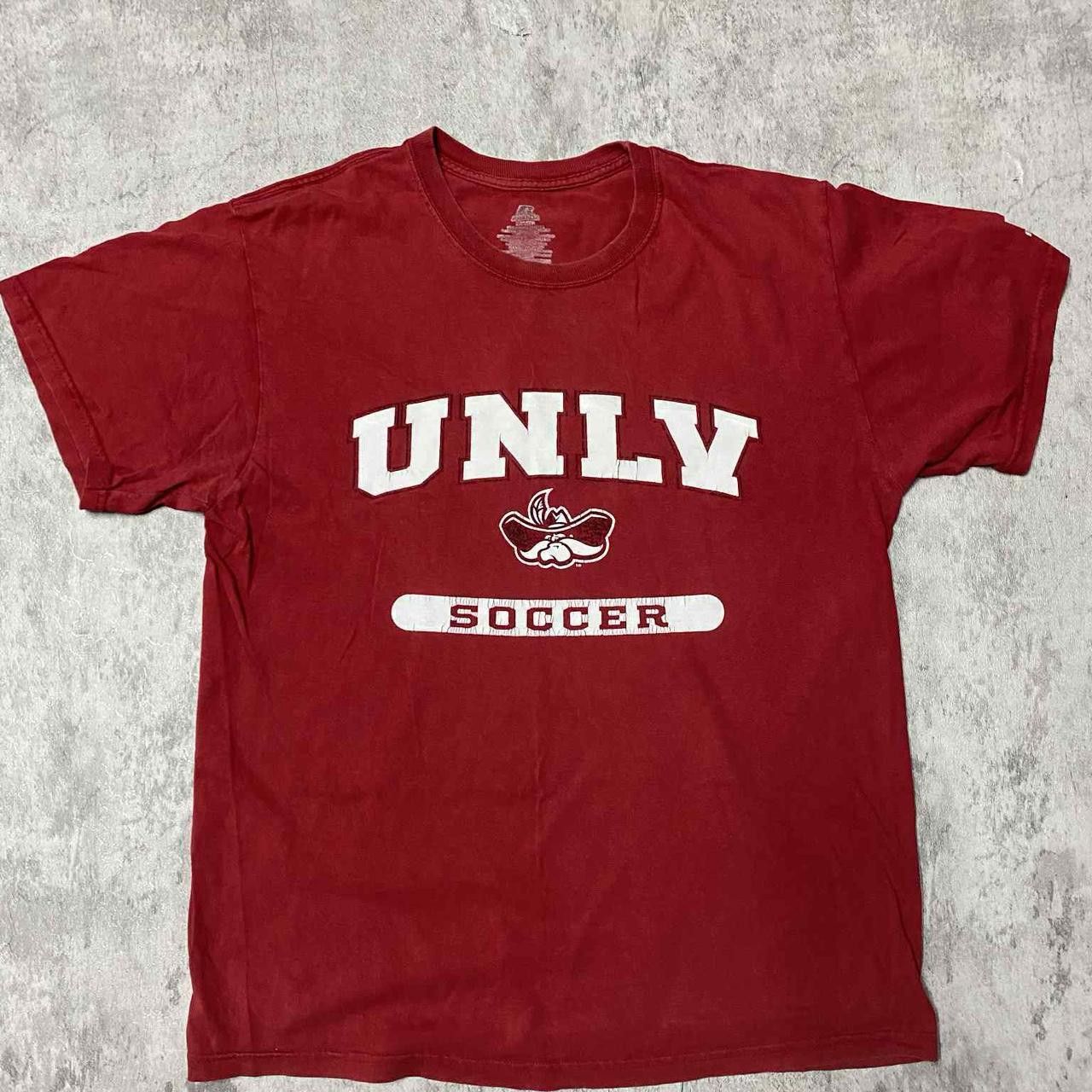 Other UNLV red & white soccer tee soccer Size US M / EU 48-50 / 2 - 1 Thumbnail