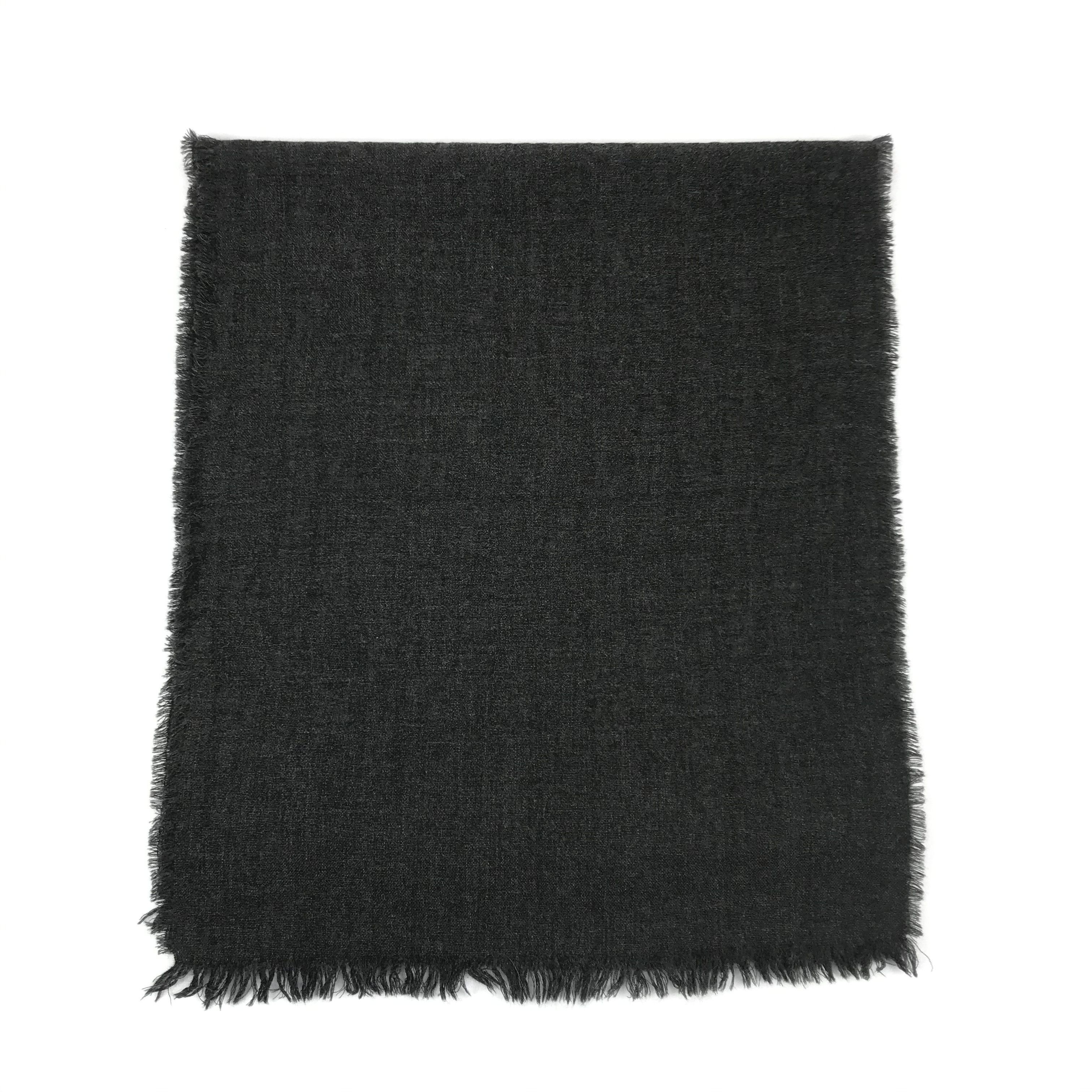 Vintage Fendi Scarf Muffler FF Roma Monogram Wool Scarves