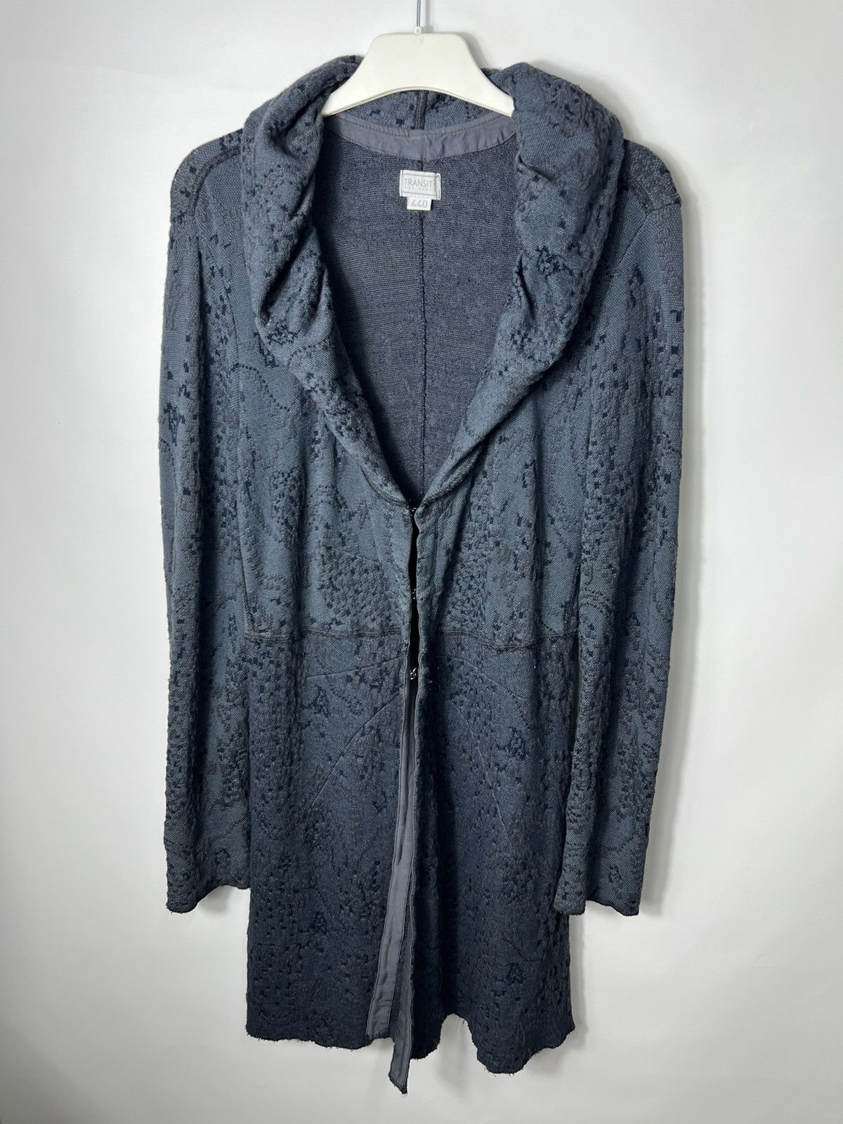 Vintage Transit Par Such Long Sleeve Linen Blend Dress Sz 3