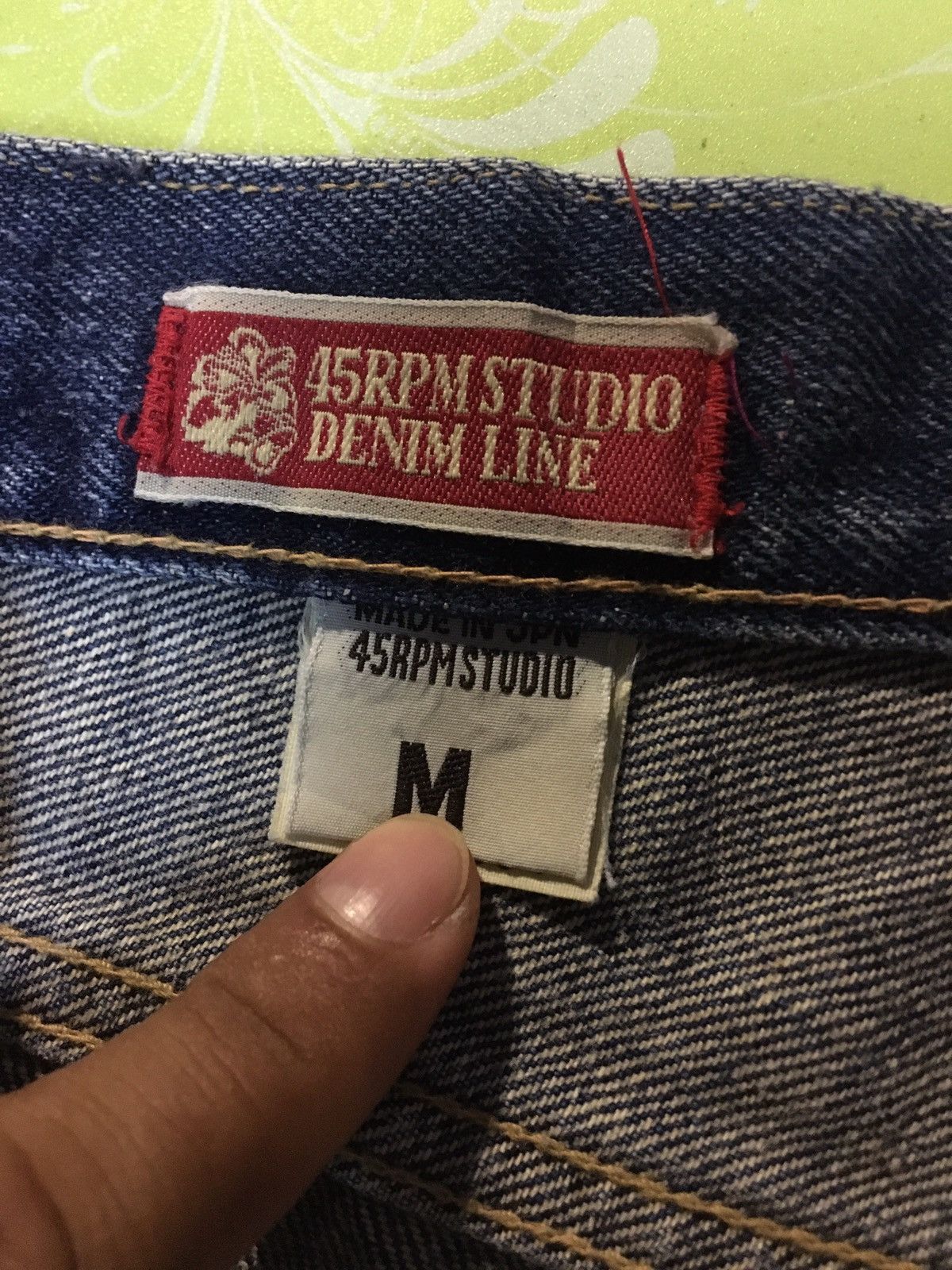 45rpm × Japanese Brand 45rpm studio denim line Size US 28 / EU 44 - 1 Thumbnail