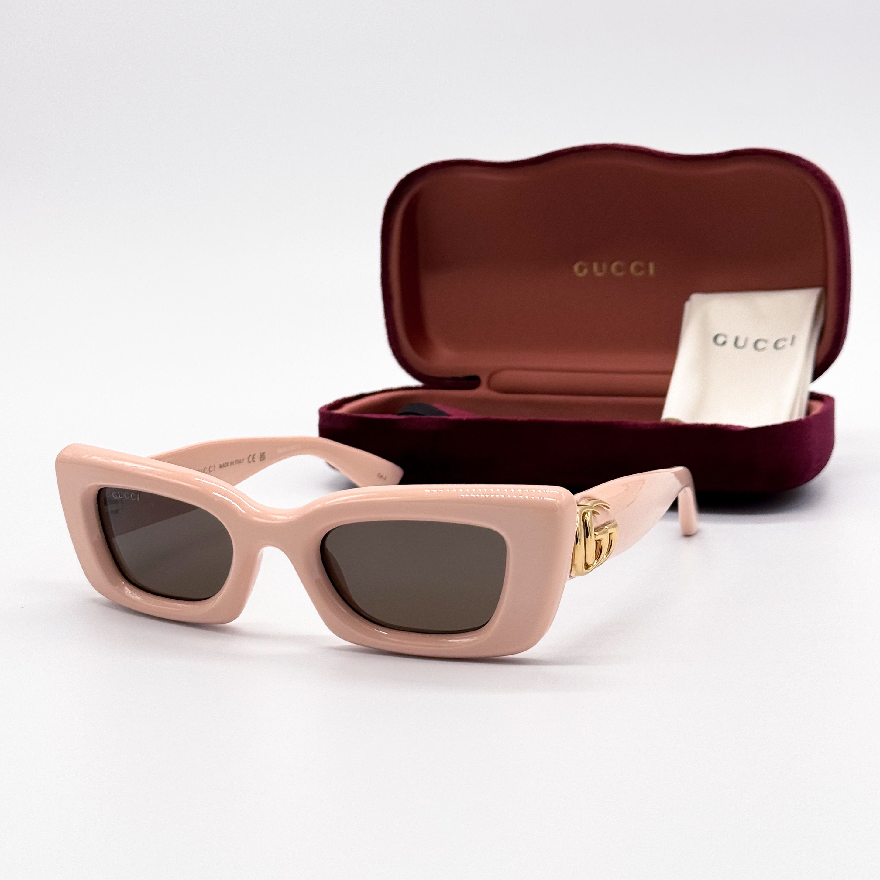 Gucci NEW GUCCI GG1827S 005 WOMEN PINK SUNGLASSES GUCCI Size ONE SIZE - 3 Thumbnail