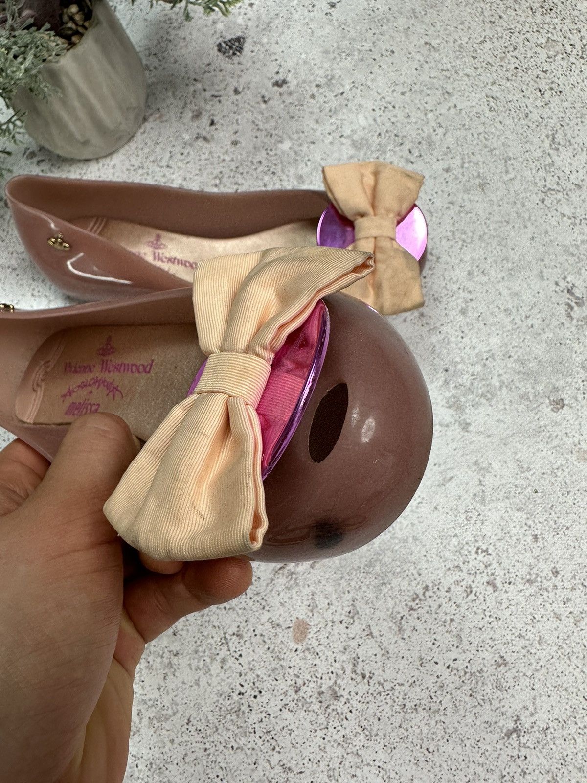 Designer × Melissa × Vivienne Westwood Vivienne Westwood x Melissa Anglomania ballet flats shoes Size US 6 / IT 36 - 16 Thumbnail