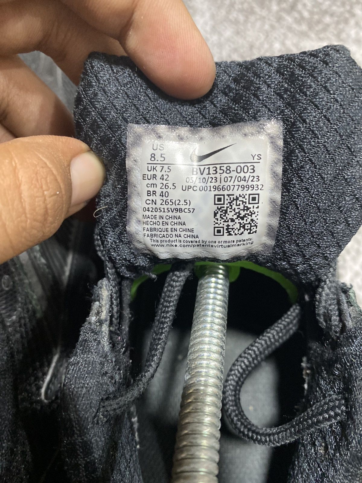 Nike Nike vomero 5 black Size US 8.5 / EU 41-42 - 8 Thumbnail