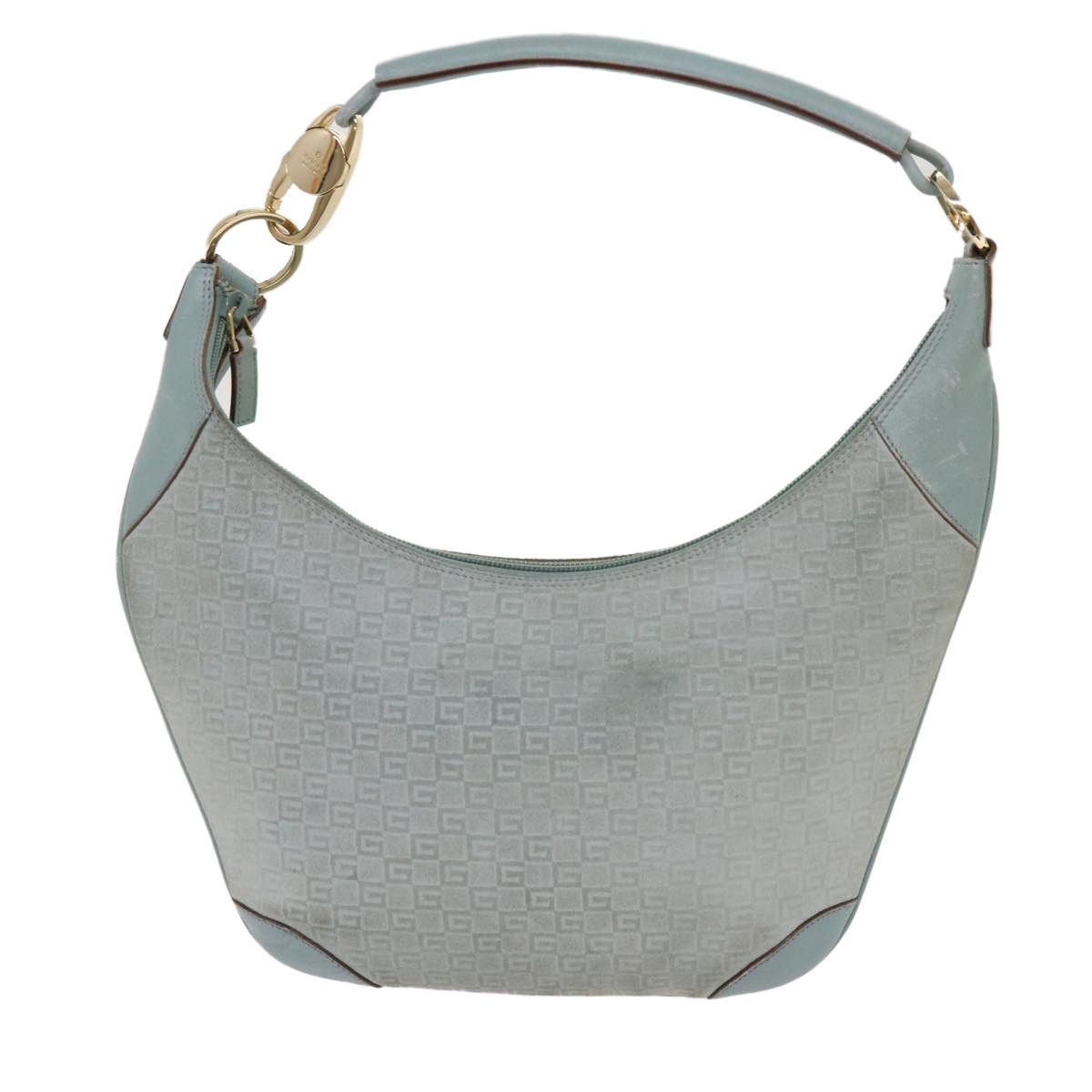 Gucci Hobo Blue Canvas Shoulder Bag (Pre-Owned) Size ONE SIZE - 1 Thumbnail