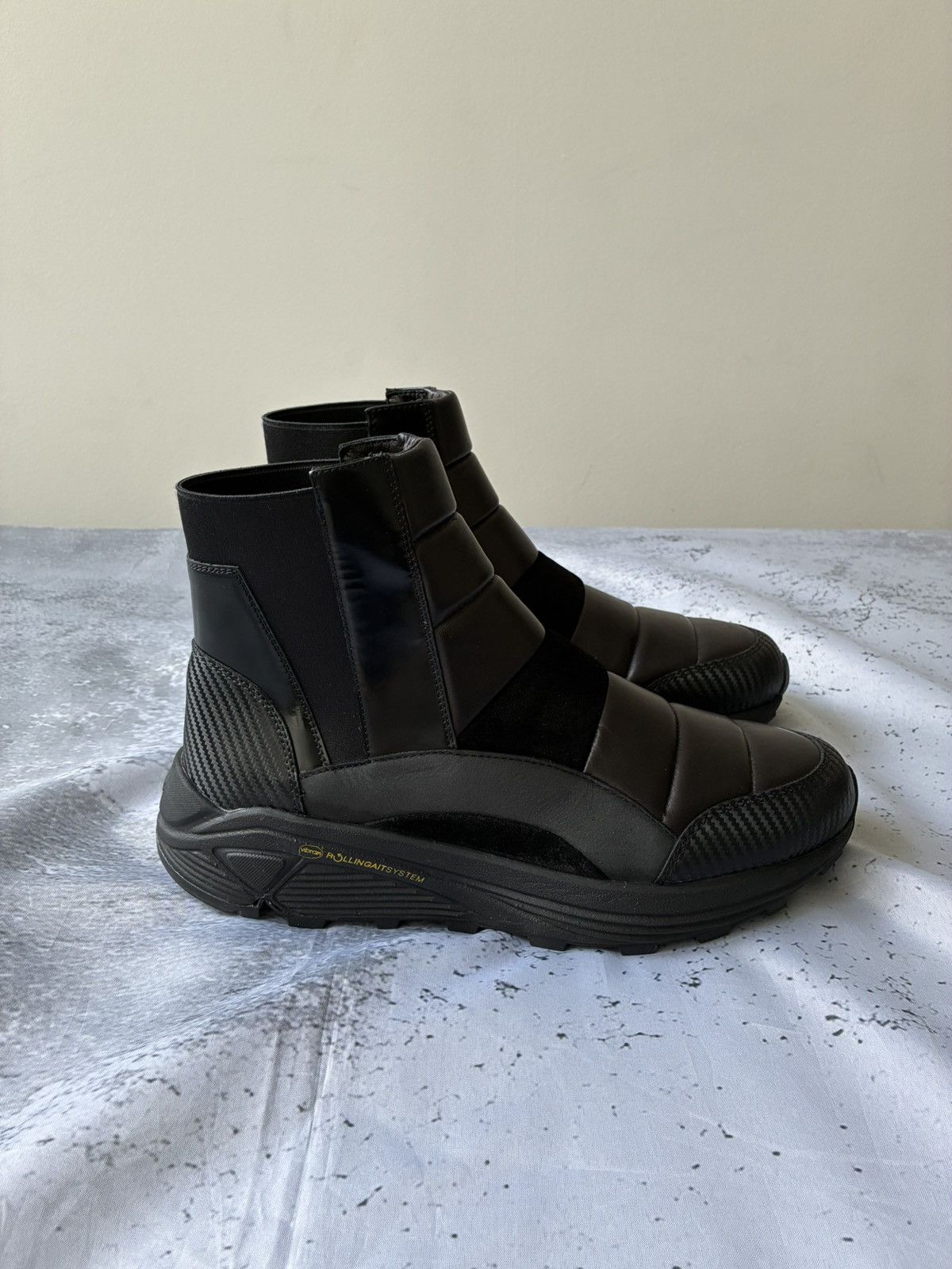 Dirk Bikkembergs Archive Dirk Bikkembergs Vibram Chelsea Boots Size US 9 / EU 42 - 5 Thumbnail